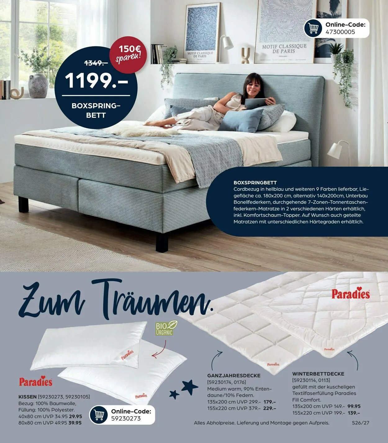 Möbel Buss Aktueller Prospekt von 17. Dezember bis 31. Dezember 2025 - Prospekt seite 27