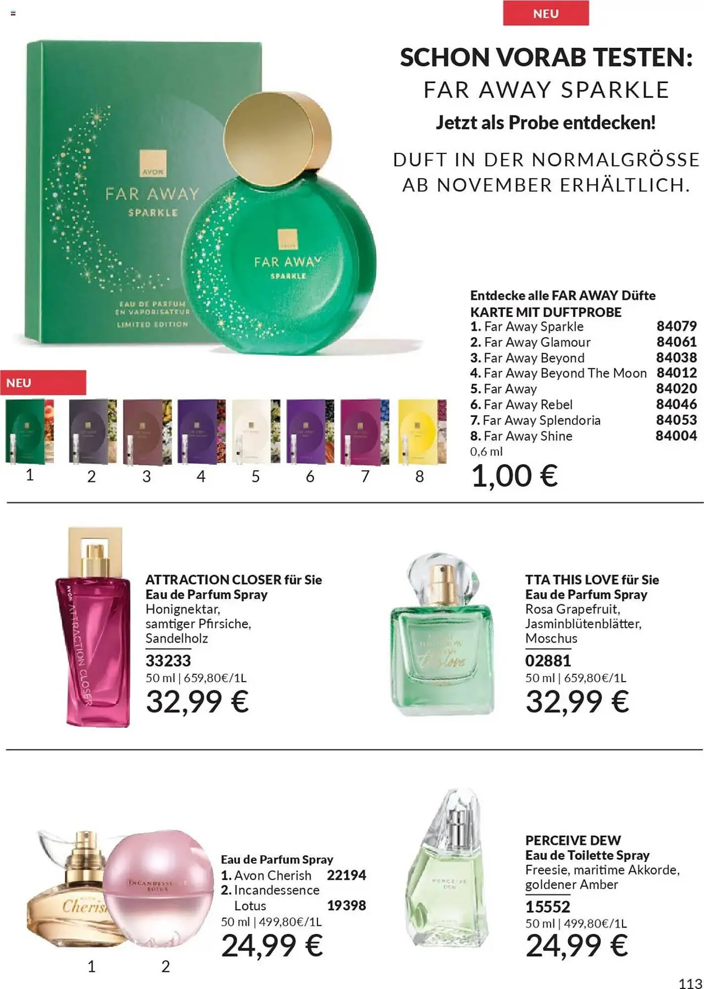 Avon Prospekt von 1. Oktober bis 31. Oktober 2025 - Prospekt seite 115