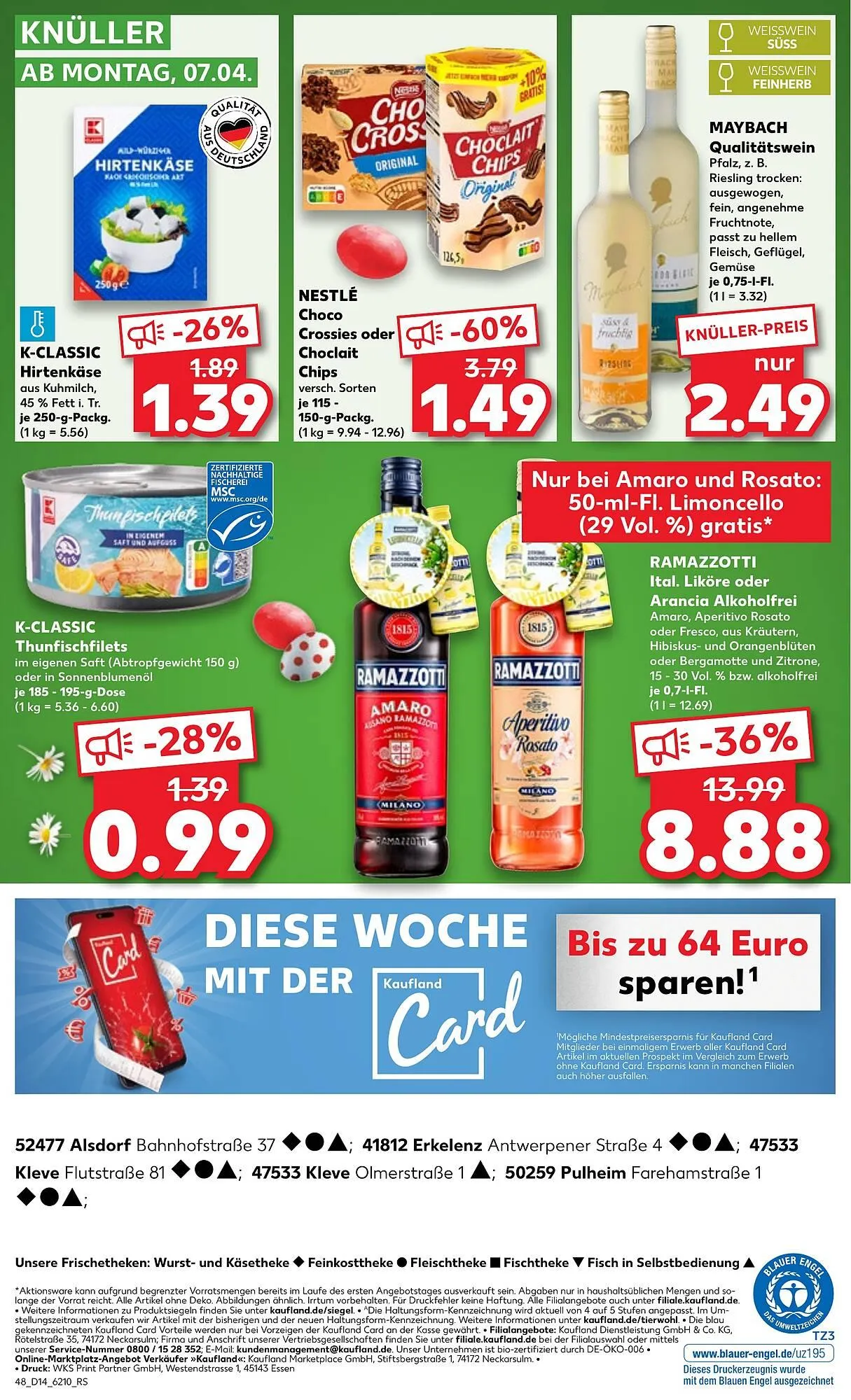 Kaufland Prospekt von 3. April bis 9. April 2025 - Prospekt seite 48