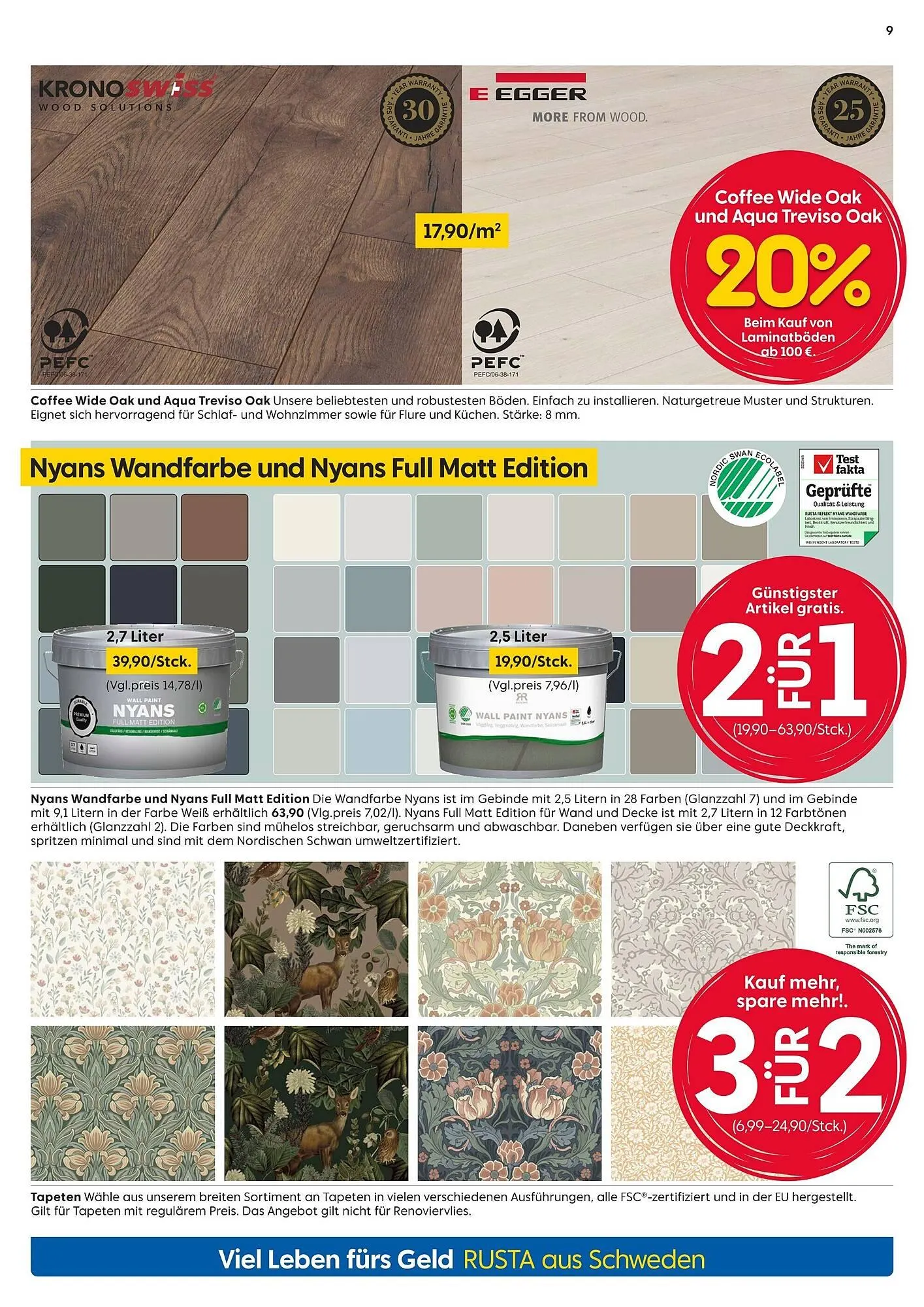 Rusta Prospekt von 17. Januar bis 23. Januar 2026 - Prospekt seite 9