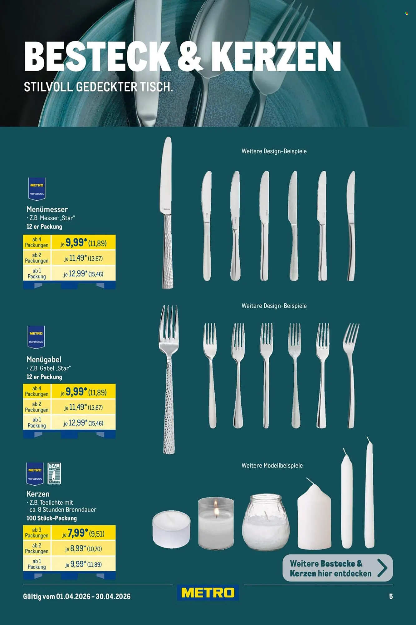 METRO Prospekt von 1. April bis 30. April 2026 - Prospekt seite 5
