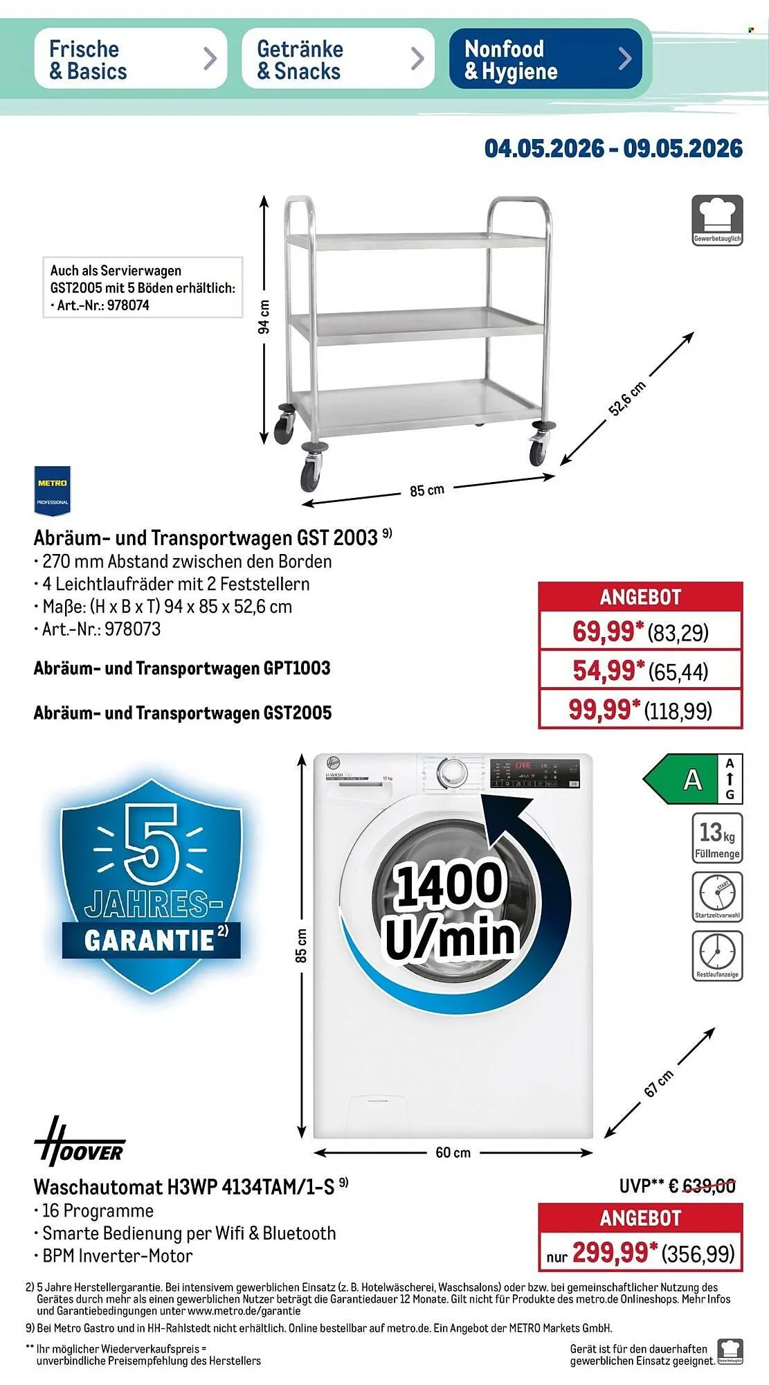 METRO Prospekt von 4. Mai bis 9. Mai 2026 - Prospekt seite 40