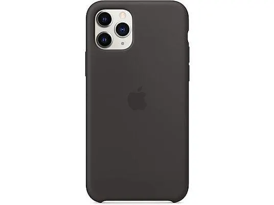 APPLE MWYN2ZM/A IPHONE 11 PRO SILIKON CASE SCHWARZ, Backcover, Apple, iPhone 11 Pro, Schwarz