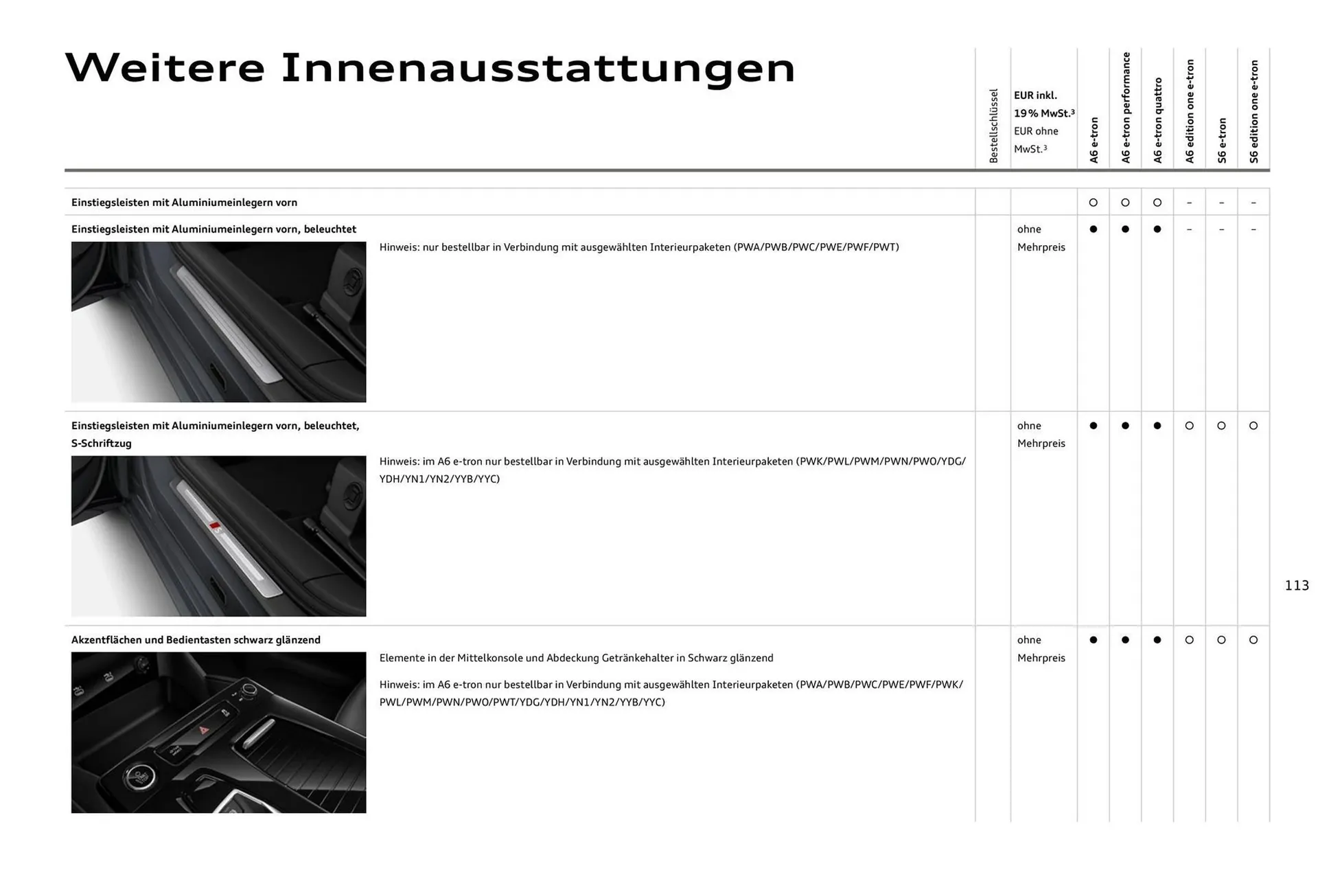 Audi Prospekt von 11. August bis 11. August 2026 - Prospekt seite 113