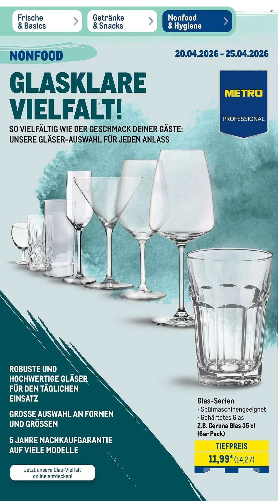 METRO Prospekt von 20. April bis 25. April 2026 - Prospekt seite 48