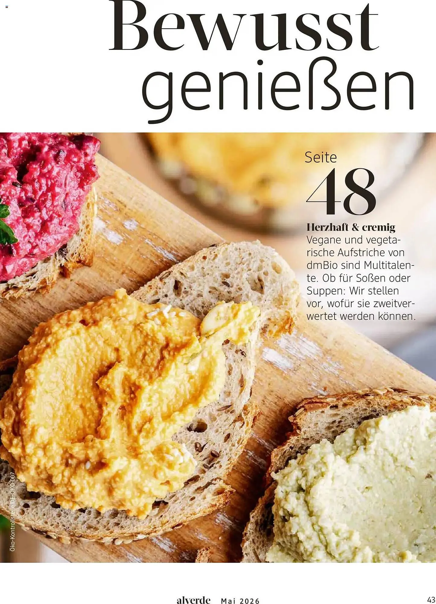 Dm drogerie Magazin von 1. Mai bis 31. Mai 2026 - Prospekt seite 43