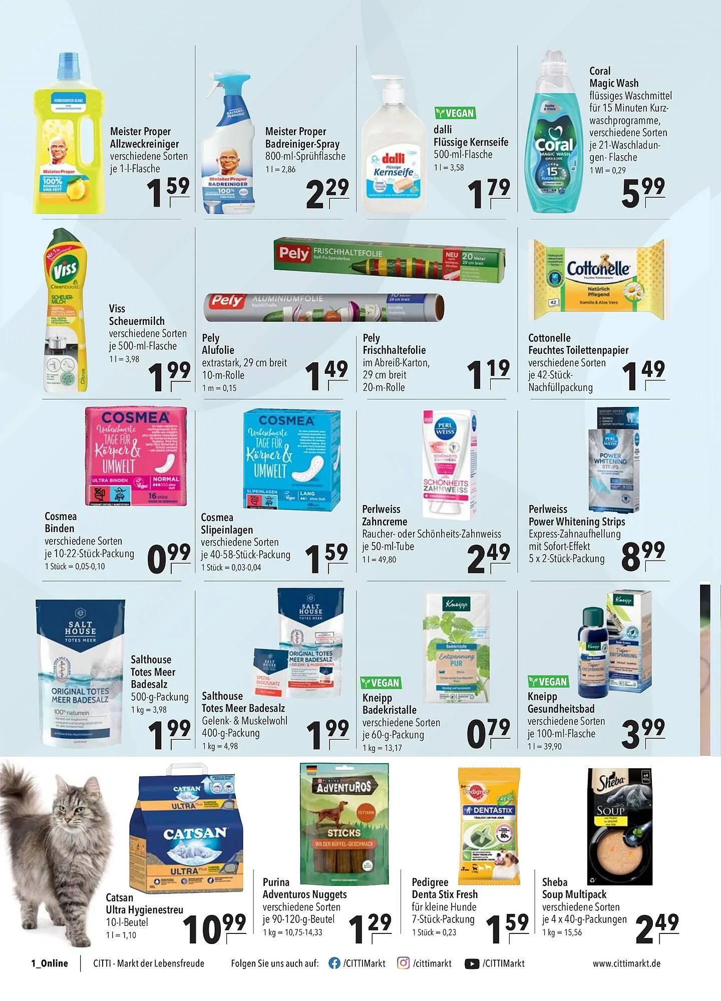 CITTI Markt Prospekt von 14. Januar bis 20. Januar 2026 - Prospekt seite 14