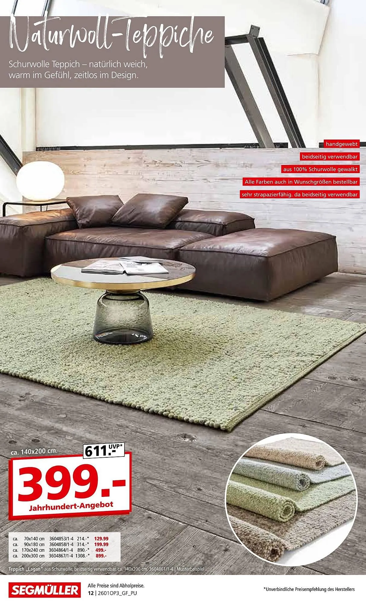 Segmüller Prospekt von 29. Dezember bis 29. März 2026 - Prospekt seite 12