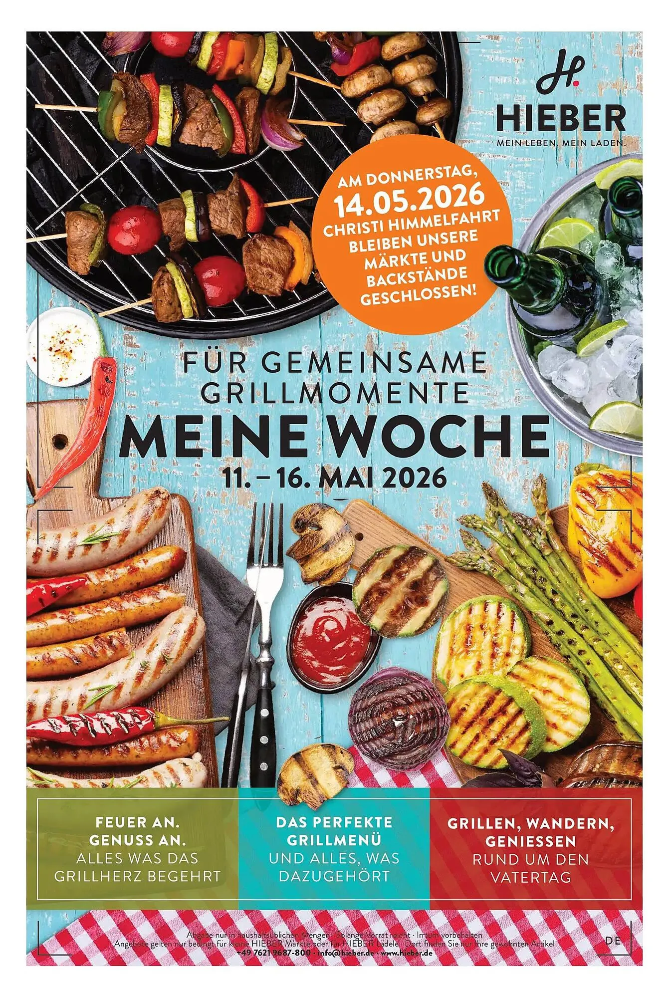 Hieber's Frische Center Prospekt von 10. Mai bis 16. Mai 2026 - Prospekt seite 1