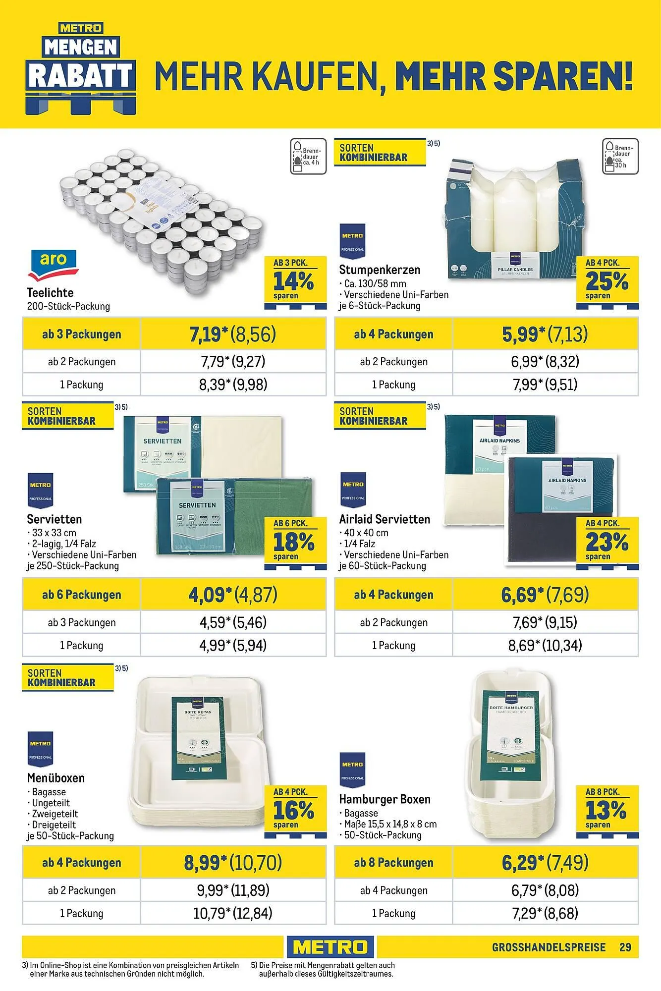METRO Prospekt von 13. März bis 26. März 2025 - Prospekt seite 29