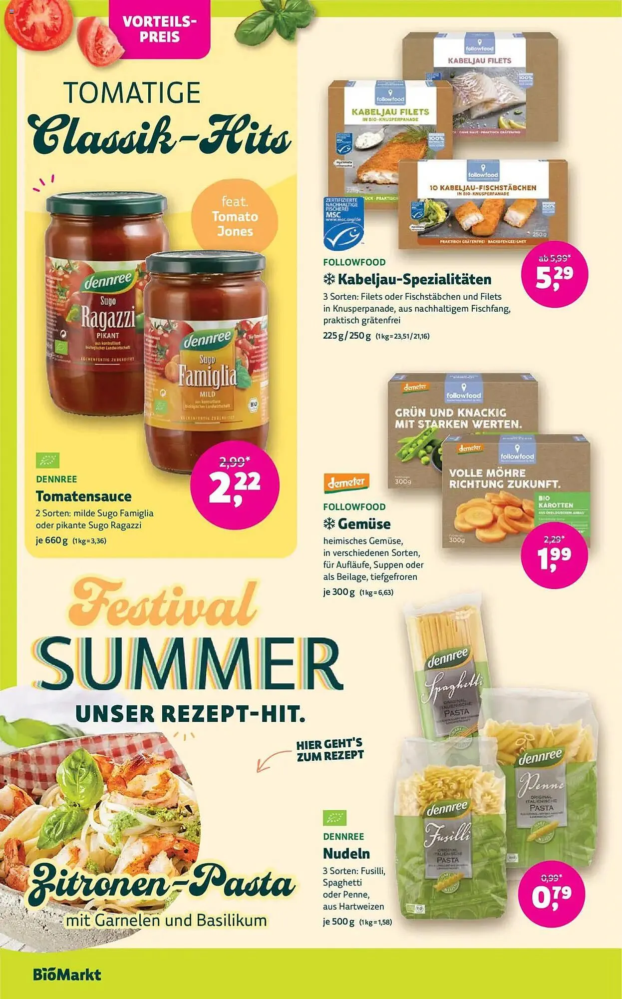 Biomarkt Prospekt von 4. Juni bis 17. Juni 2025 - Prospekt seite 8