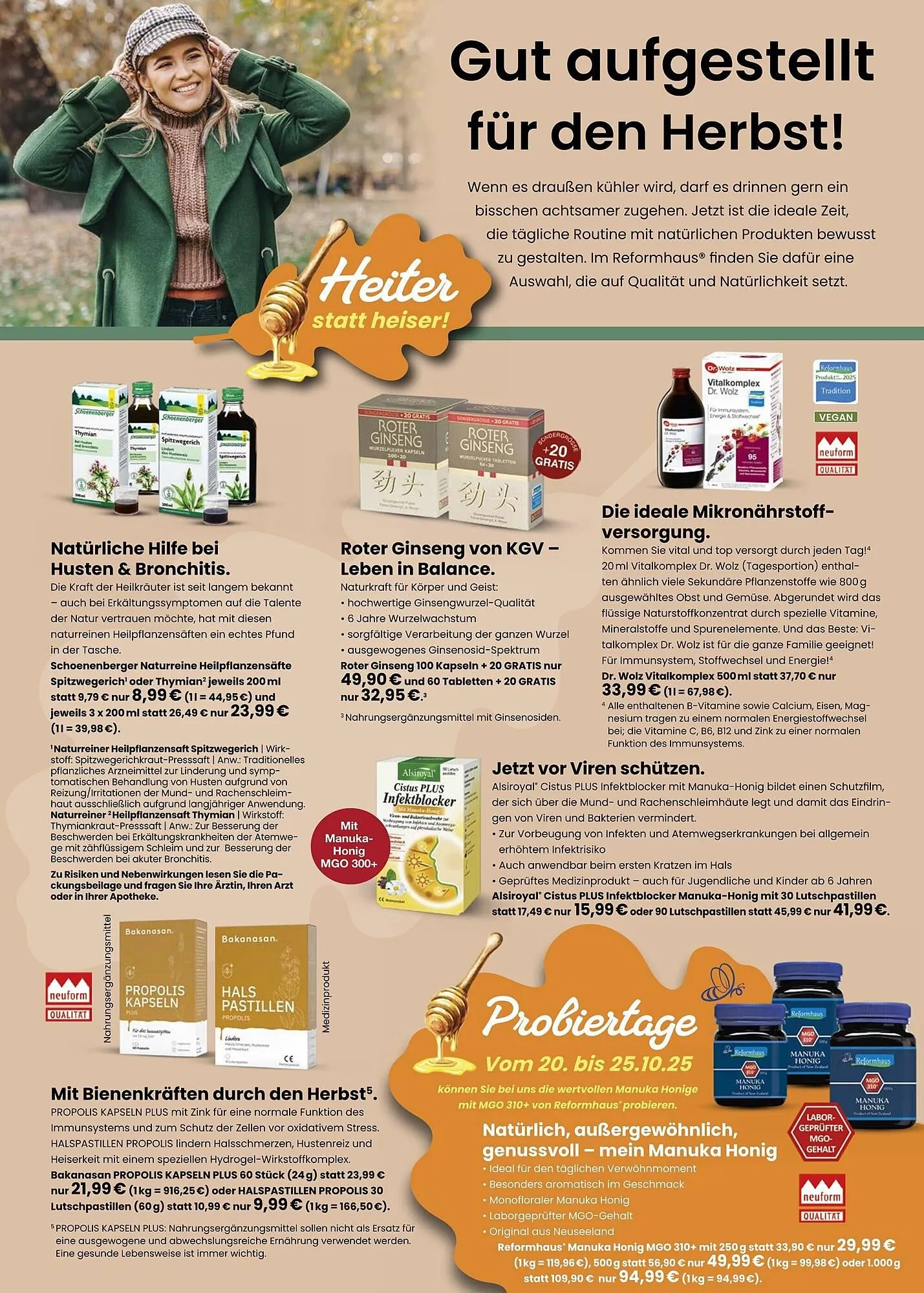 Vitalia Prospekt von 1. Oktober bis 31. Oktober 2025 - Prospekt seite 2