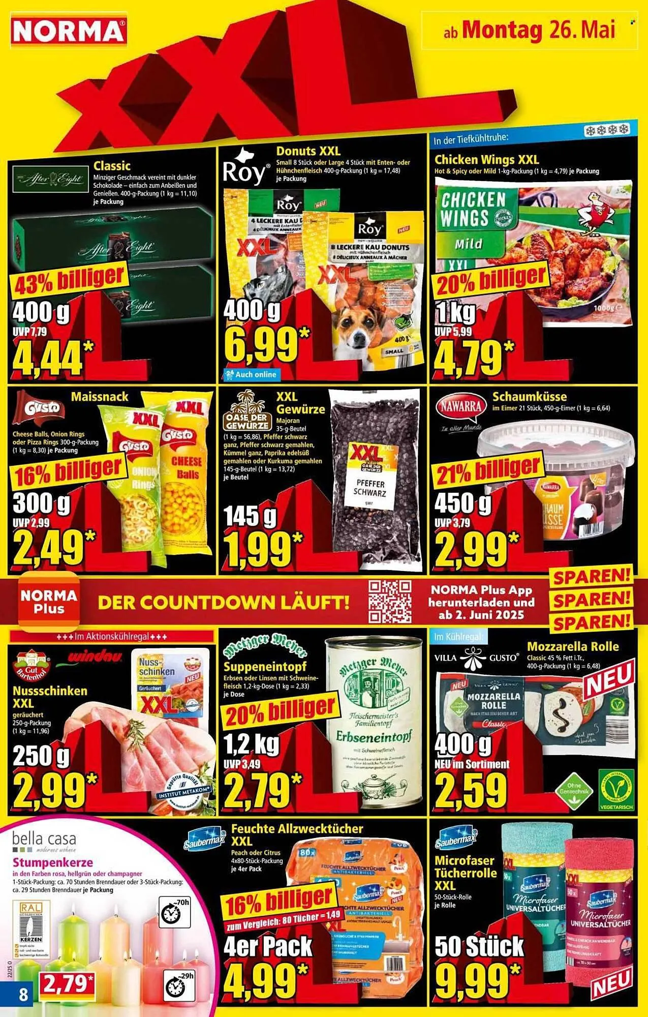 Norma Prospekt von 26. Mai bis 1. Juni 2025 - Prospekt seite 8