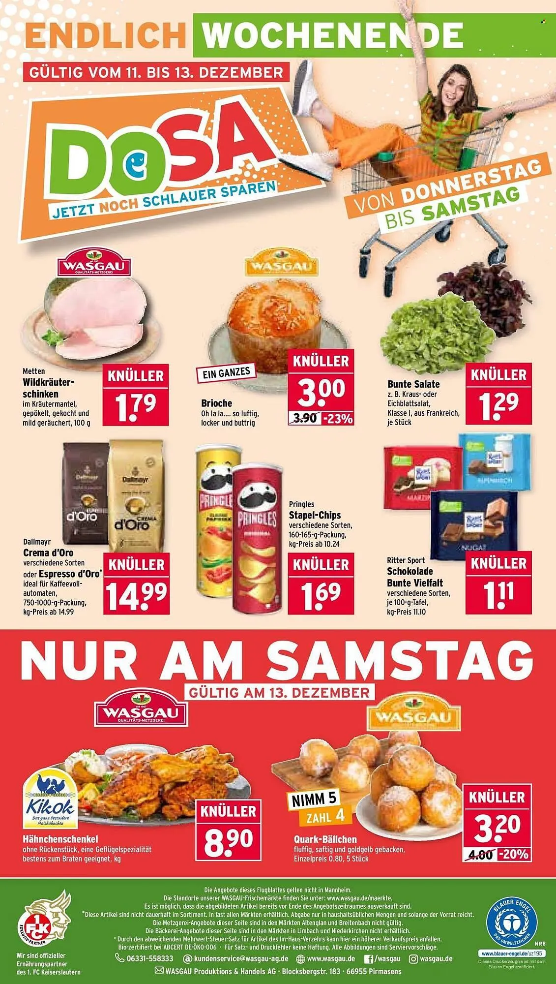 Wasgau Prospekt von 8. Dezember bis 13. Dezember 2025 - Prospekt seite 28