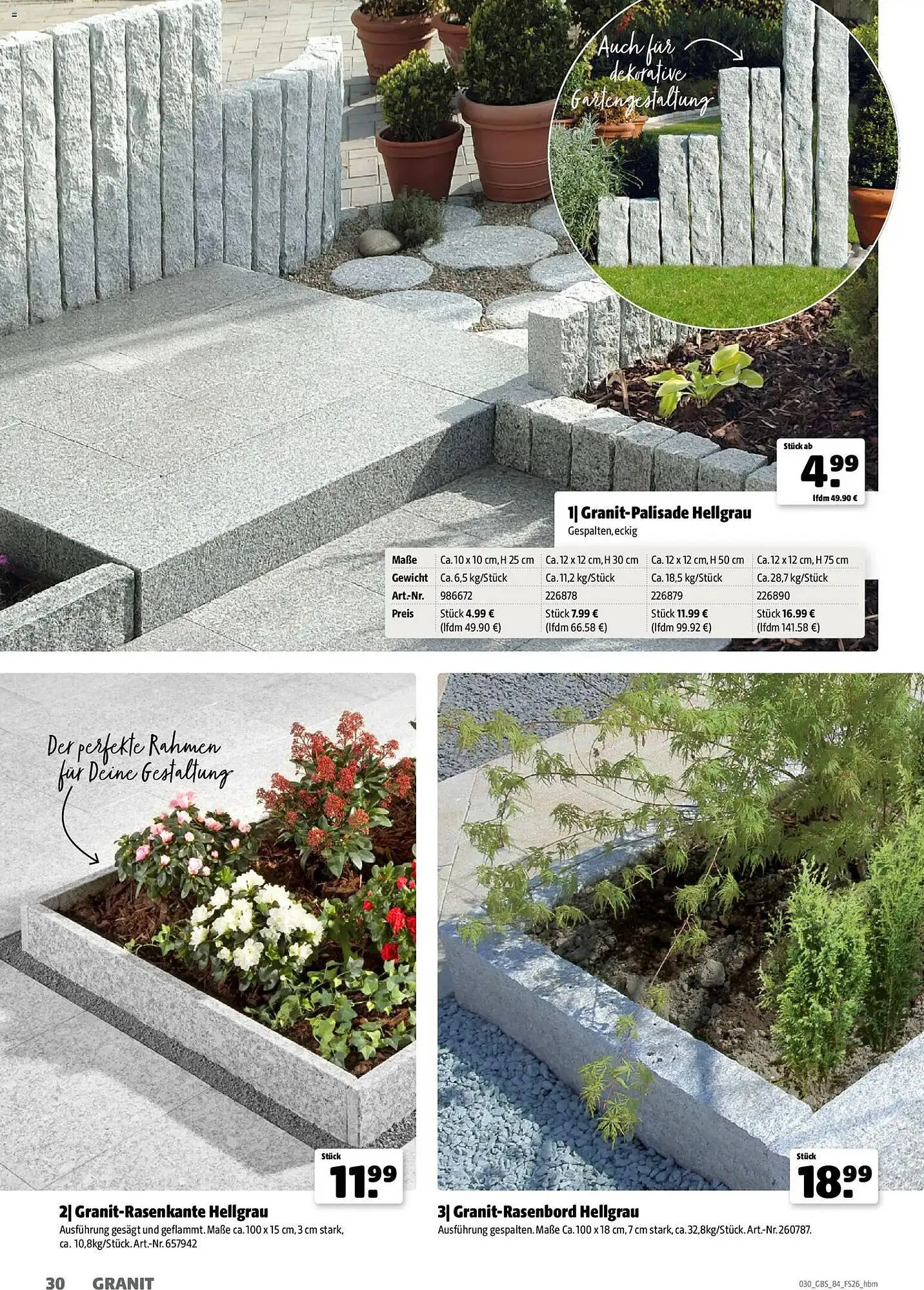 Hagebau Prospekt von 2. März bis 31. Dezember 2026 - Prospekt seite 30