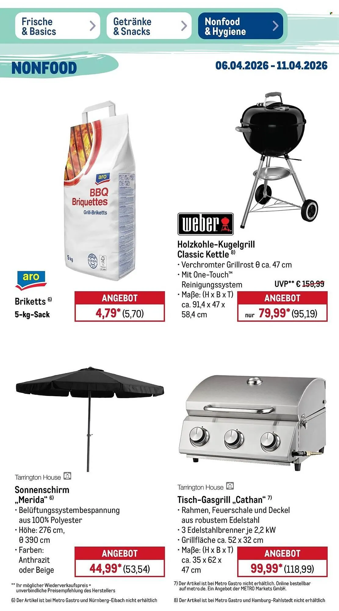 METRO Prospekt von 6. April bis 11. April 2026 - Prospekt seite 52