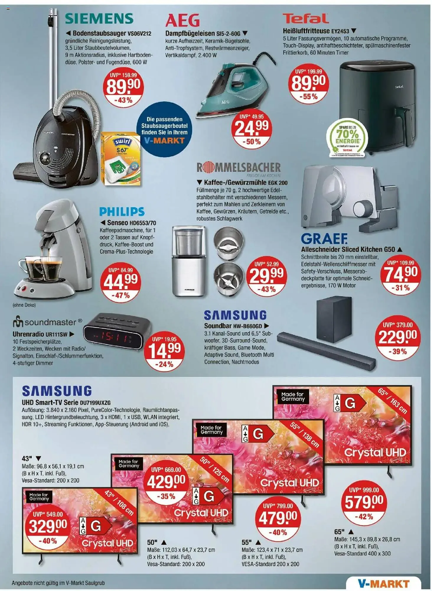 V Markt Prospekt von 17. April bis 23. April 2025 - Prospekt seite 19