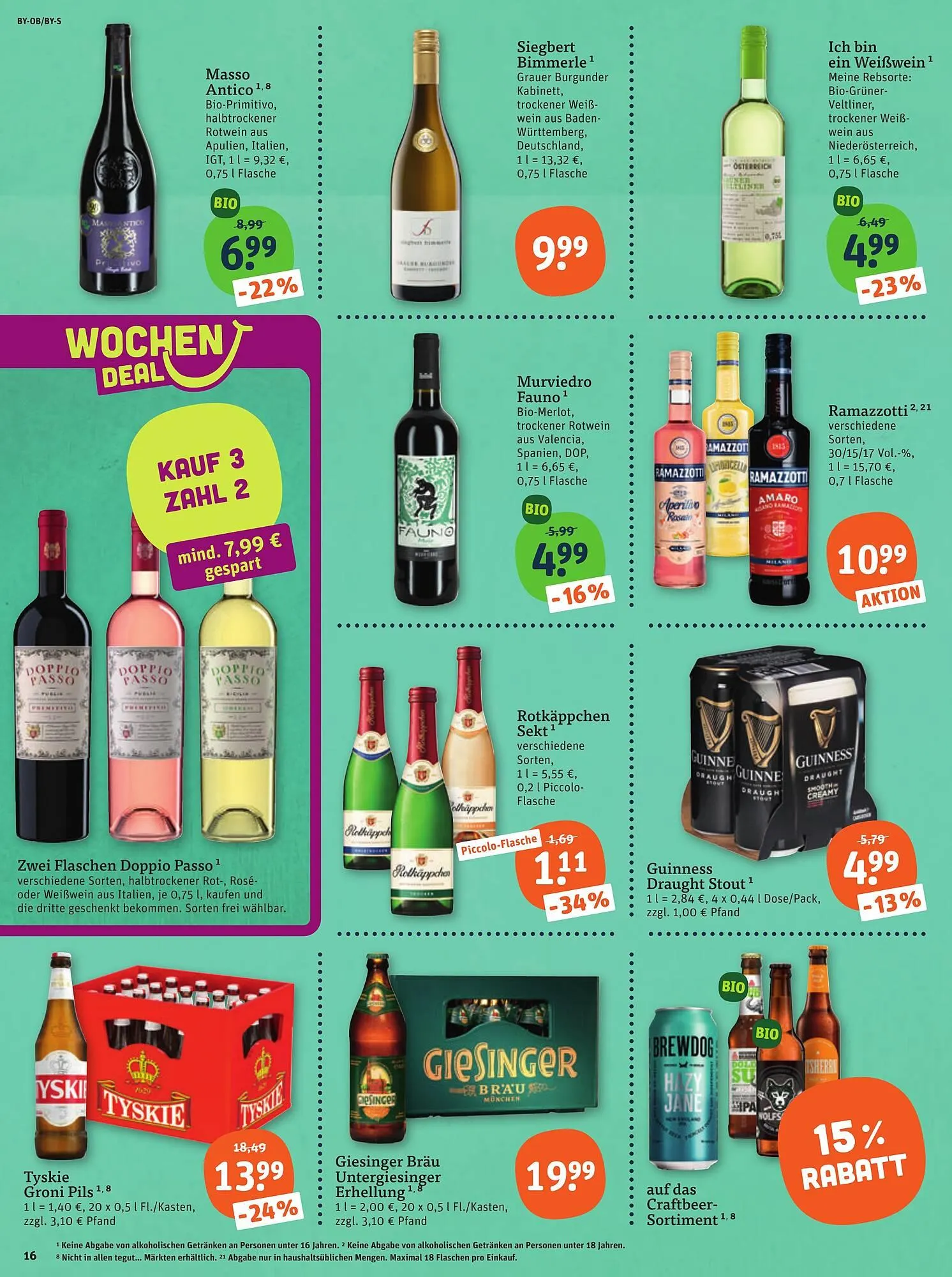 Tegut Prospekt von 24. April bis 25. April 2026 - Prospekt seite 18