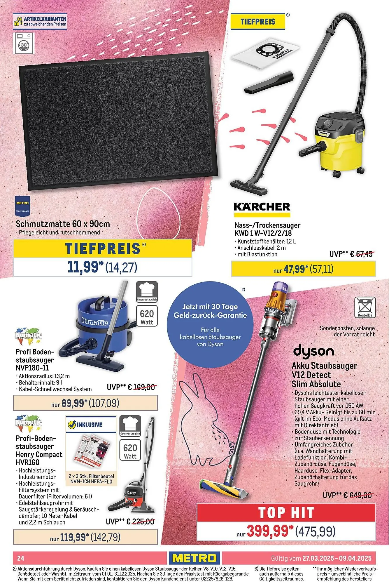 METRO Prospekt von 27. März bis 8. April 2025 - Prospekt seite 24