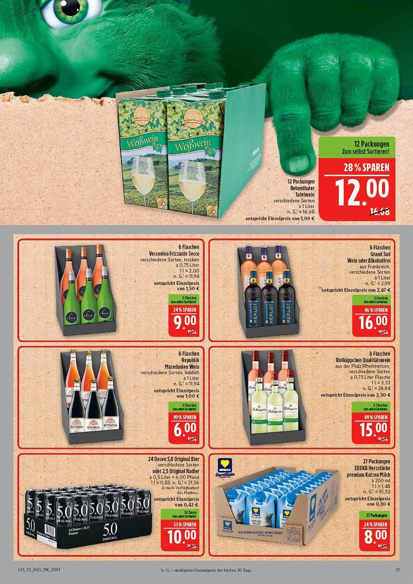 Marktkauf Prospekt von 11. August bis 16. August 2025 - Prospekt seite 23