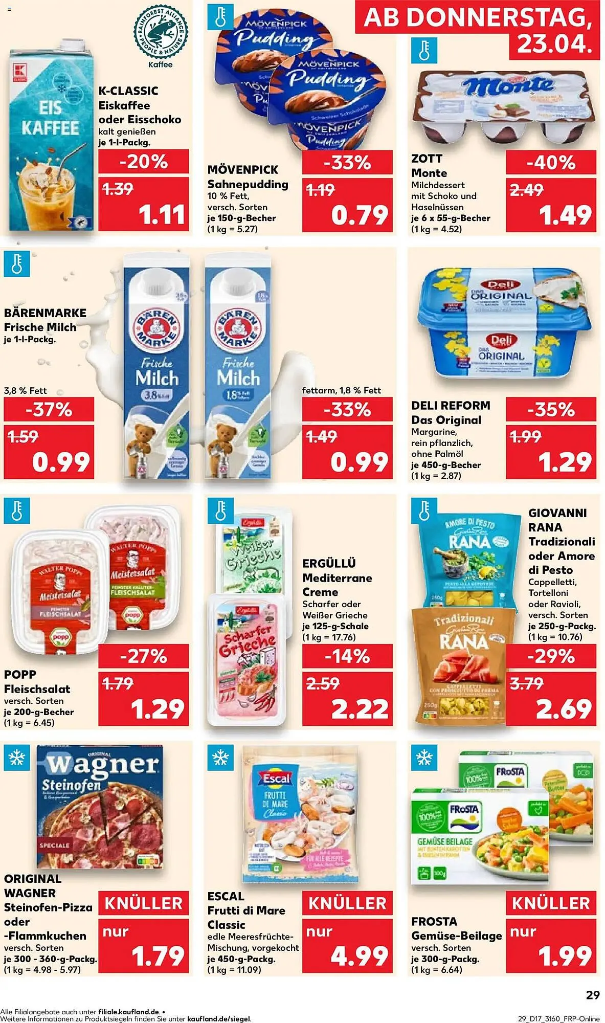 Kaufland Prospekt von 23. April bis 29. April 2026 - Prospekt seite 29