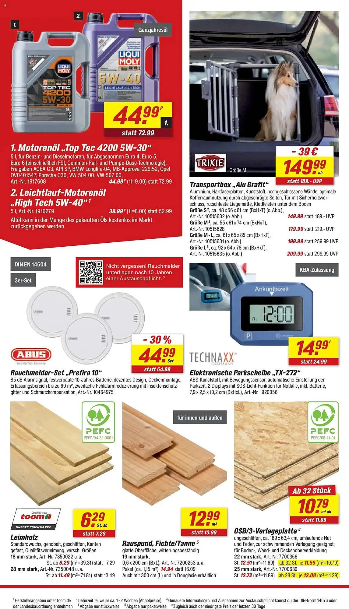 Toom Baumarkt Prospekt von 18. April bis 24. April 2026 - Prospekt seite 20