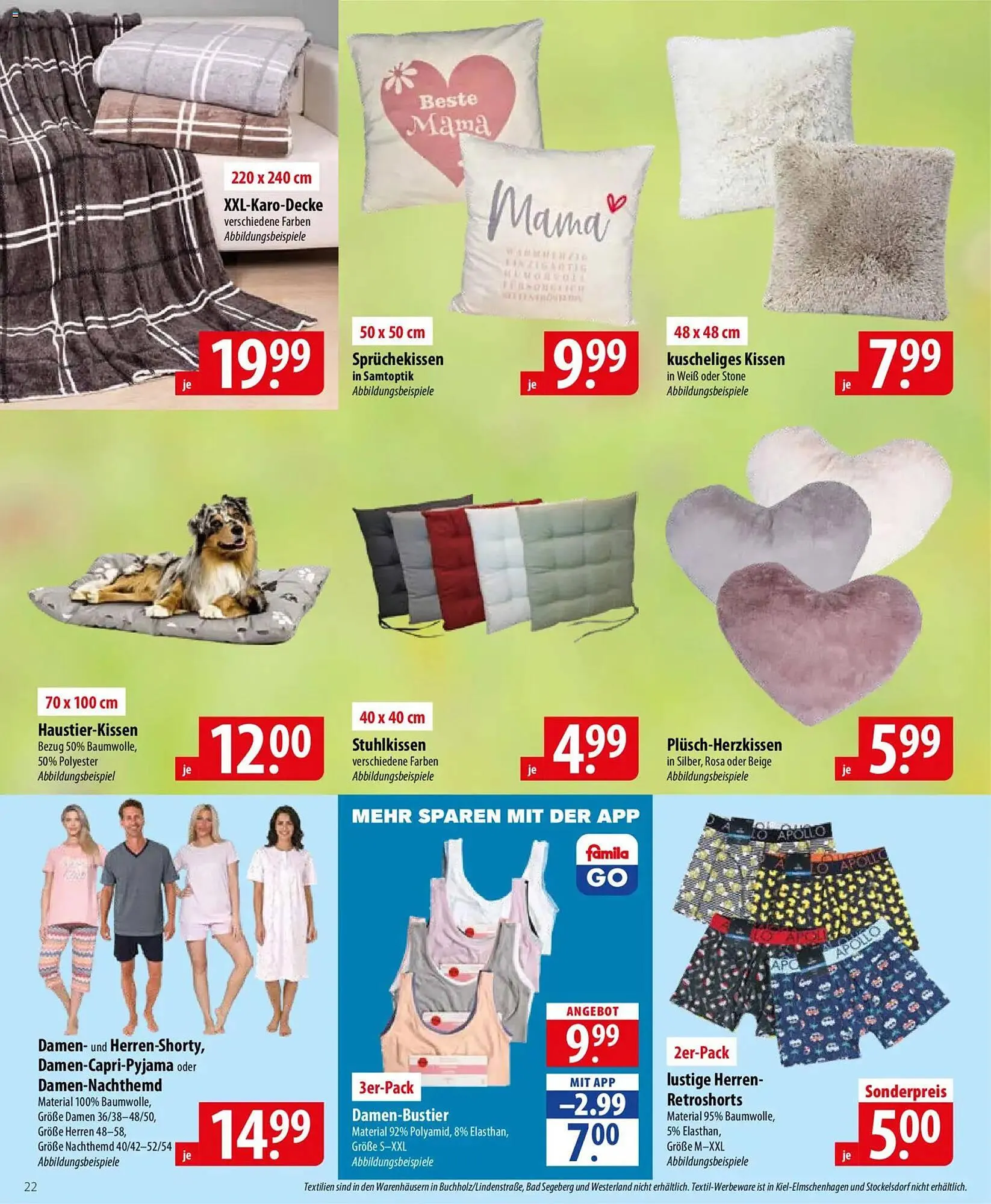 Famila Nord Ost Prospekt von 20. April bis 25. April 2026 - Prospekt seite 22