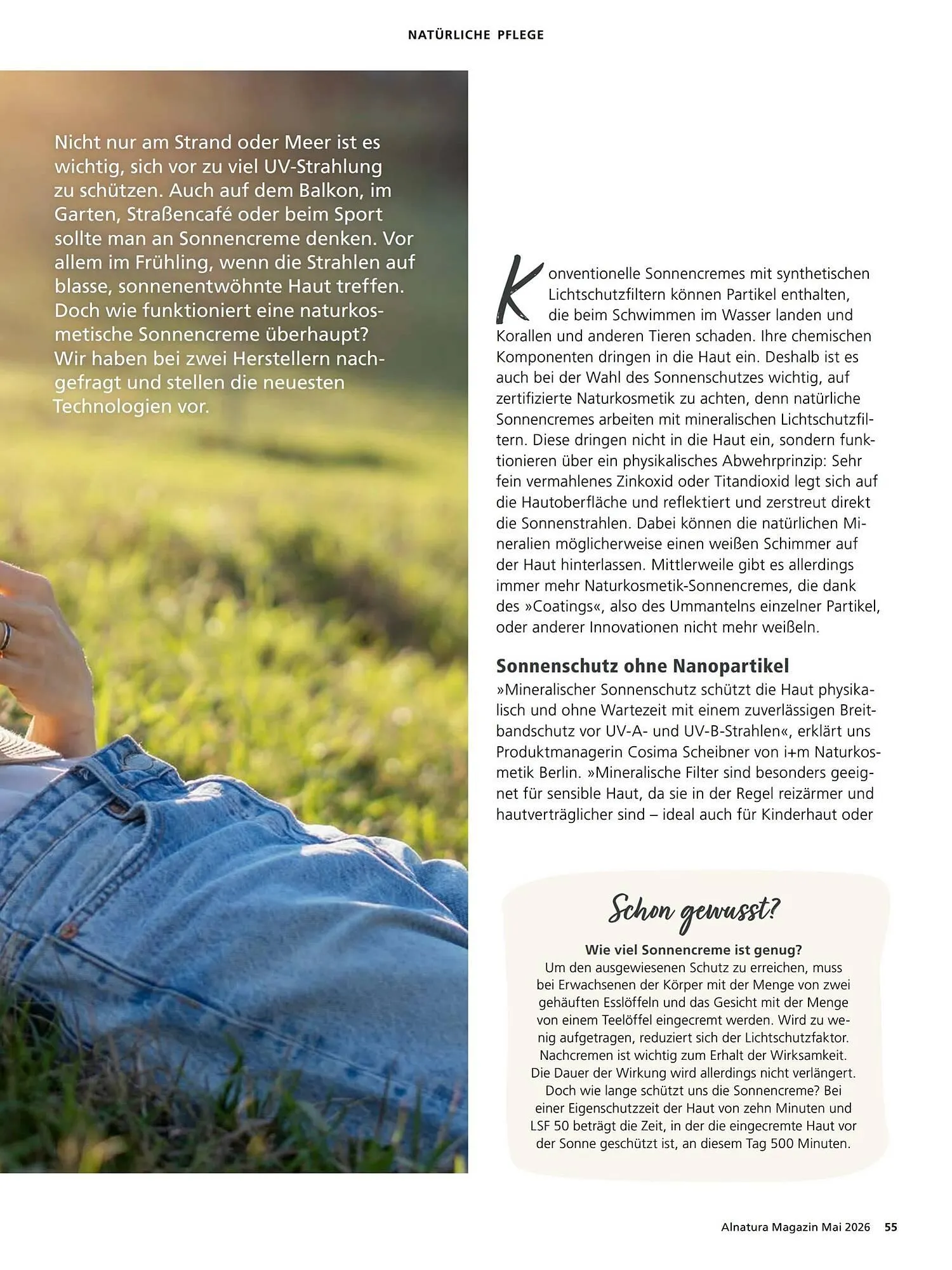 Alnatura Magazin von 1. Mai bis 1. Juni 2026 - Prospekt seite 59