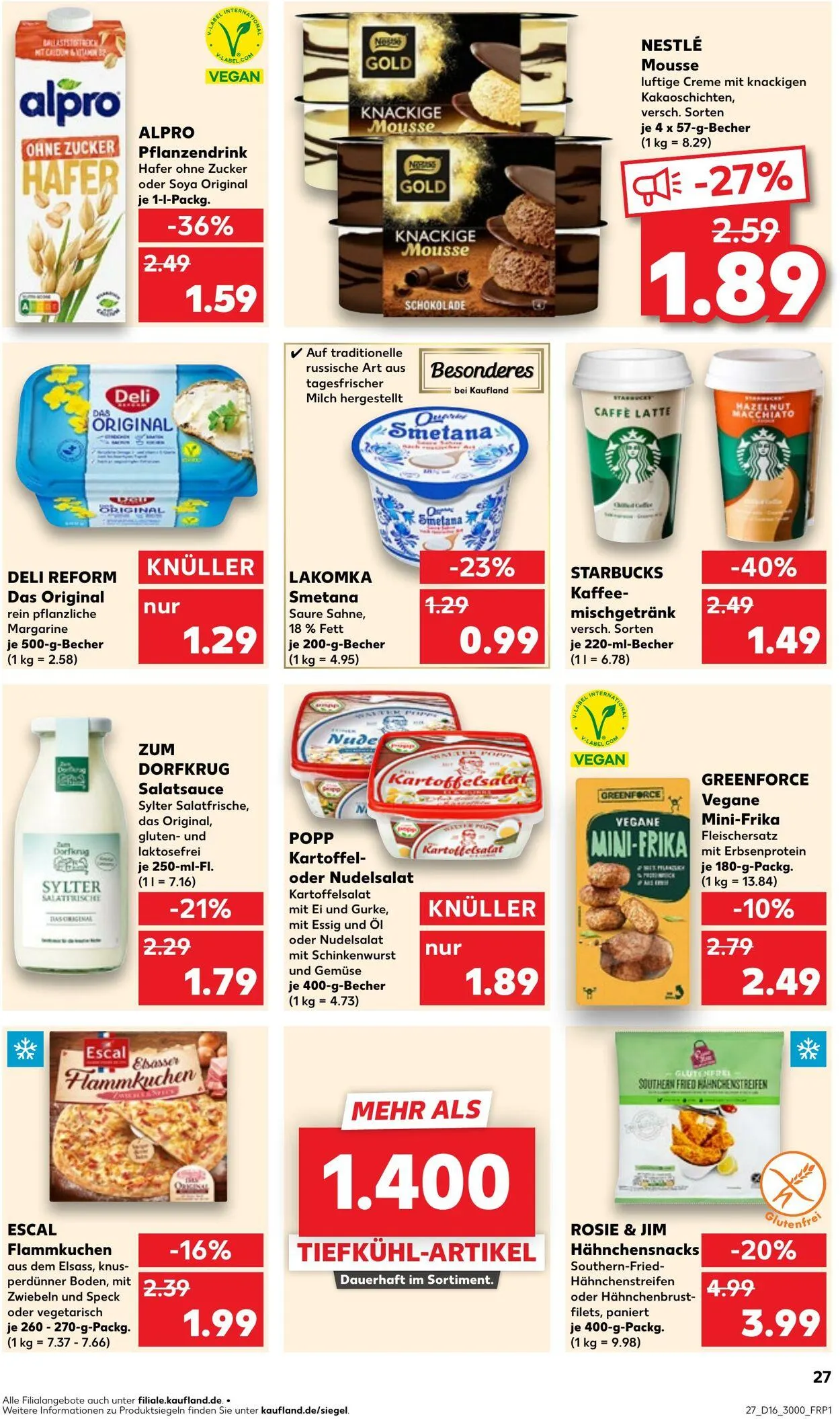 Kaufland - Bergen von 17. April bis 23. April 2025 - Prospekt seite 27