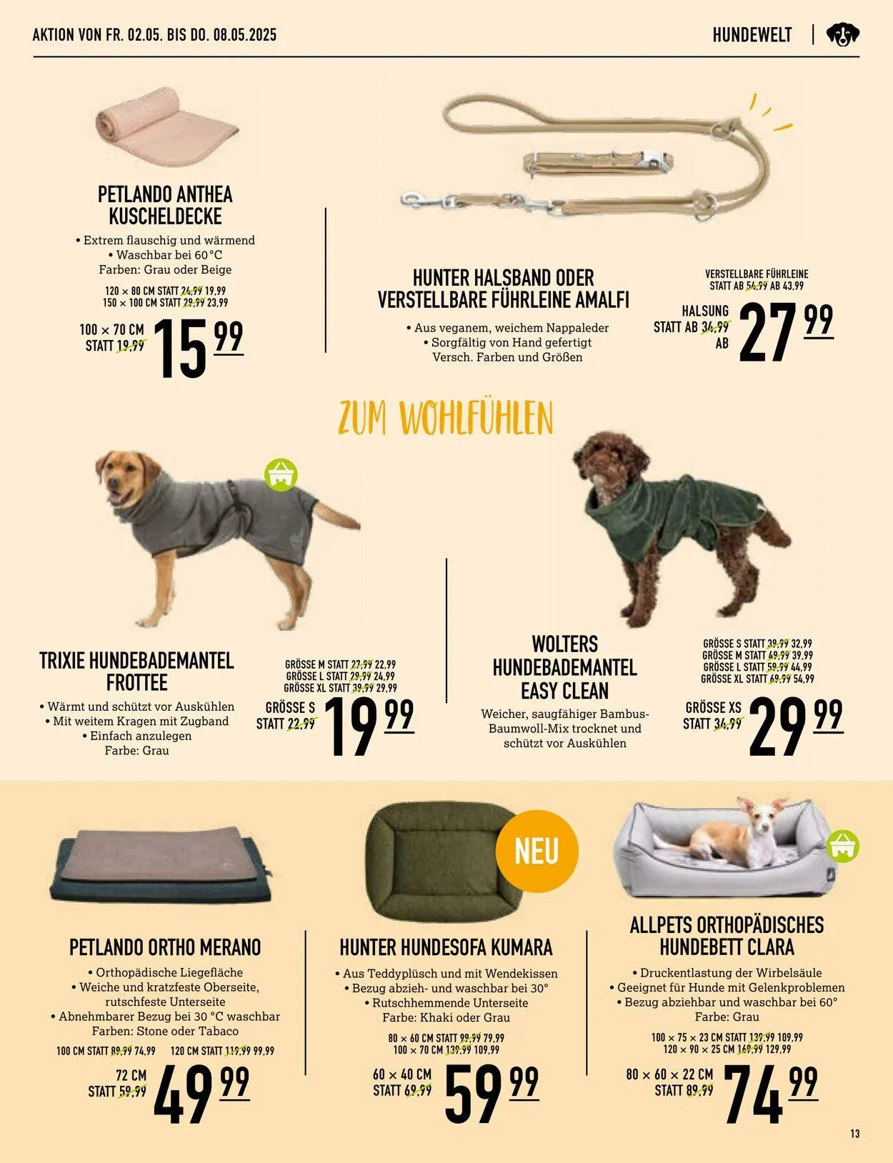 Kölle Zoo Aktueller Prospekt von 30. April bis 14. Mai 2025 - Prospekt seite 13