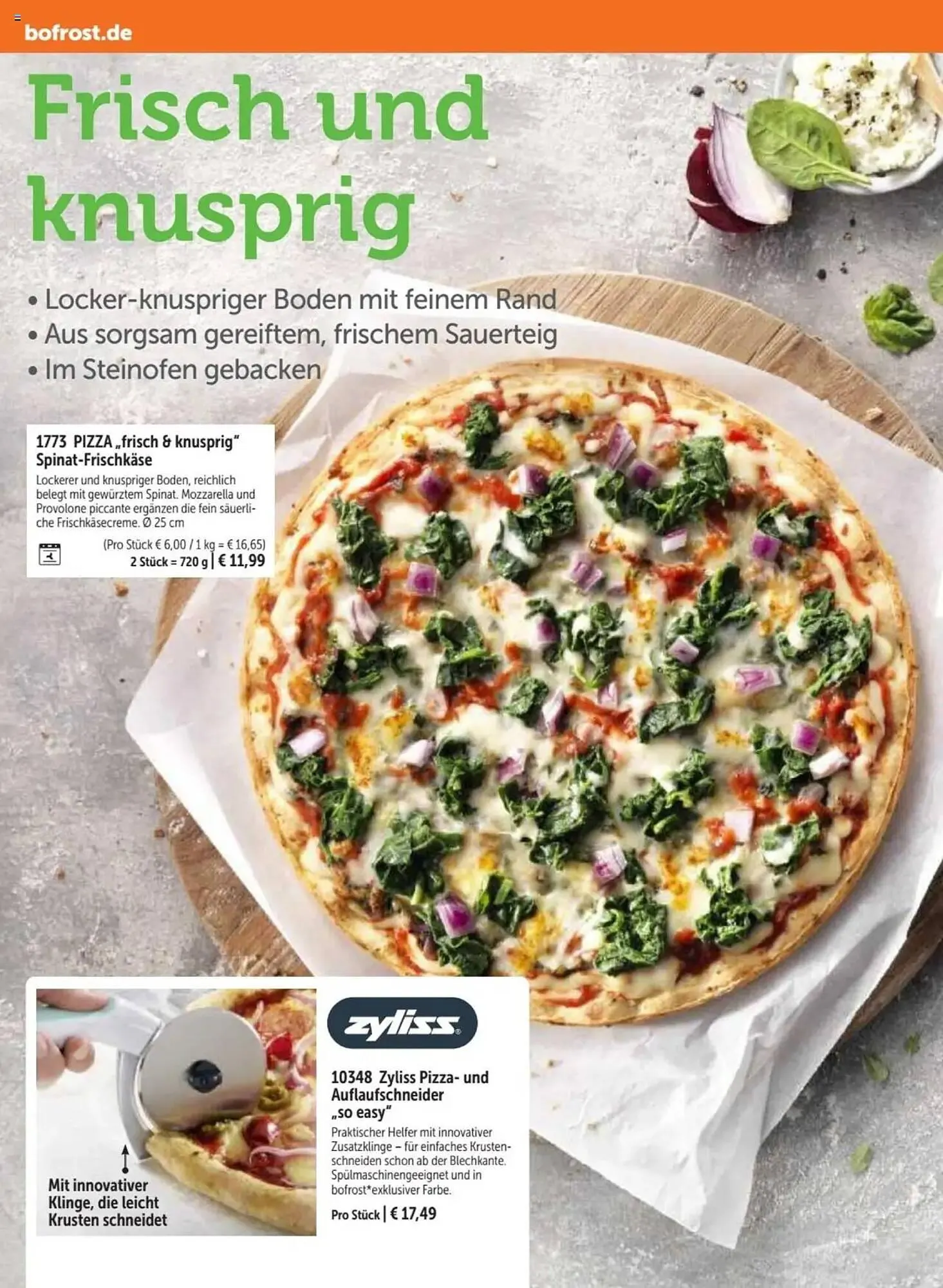 Bofrost Prospekt von 2. März bis 6. September 2025 - Prospekt seite 116