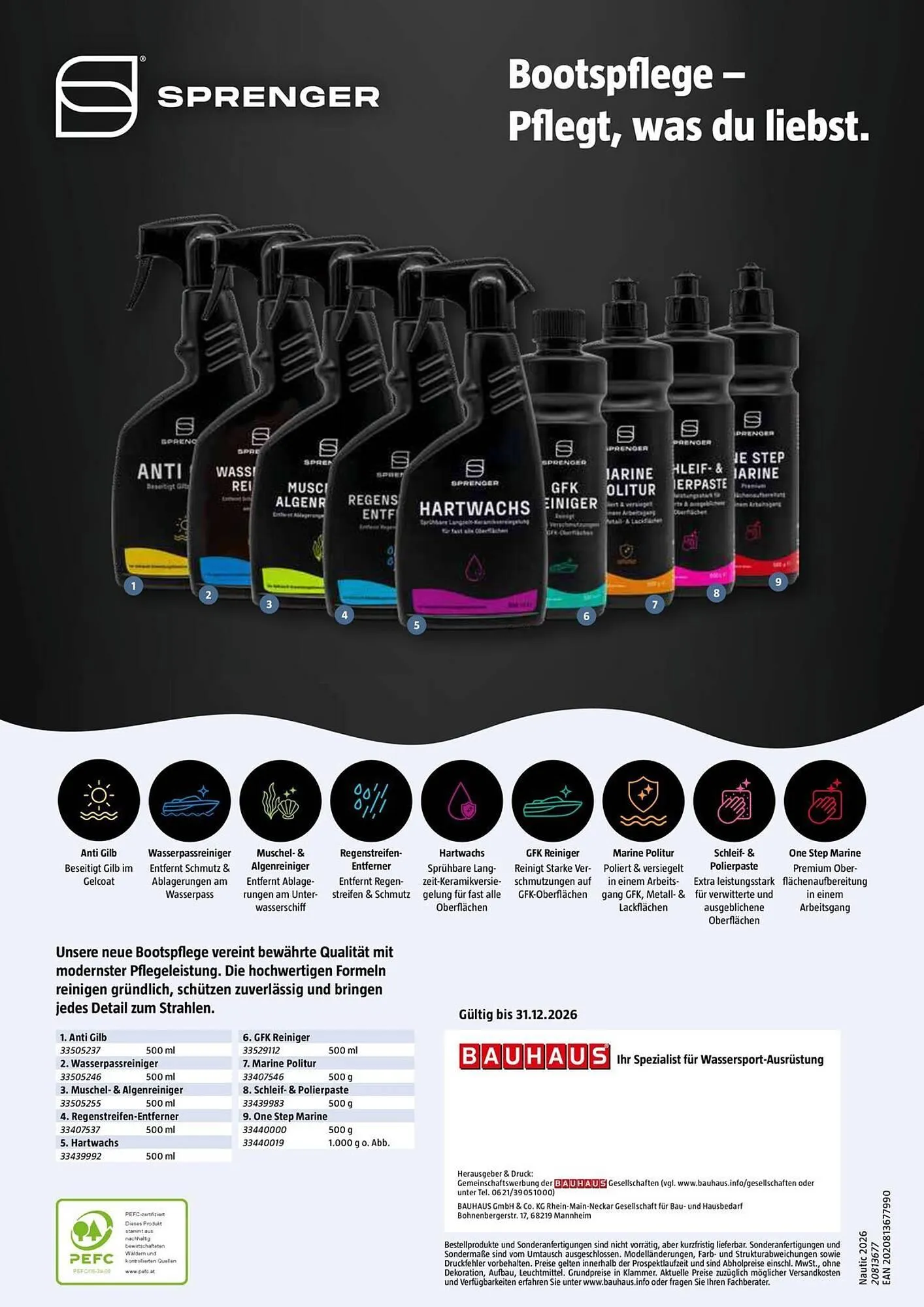 Bauhaus Magazin von 1. Februar bis 28. Februar 2026 - Prospekt seite 104