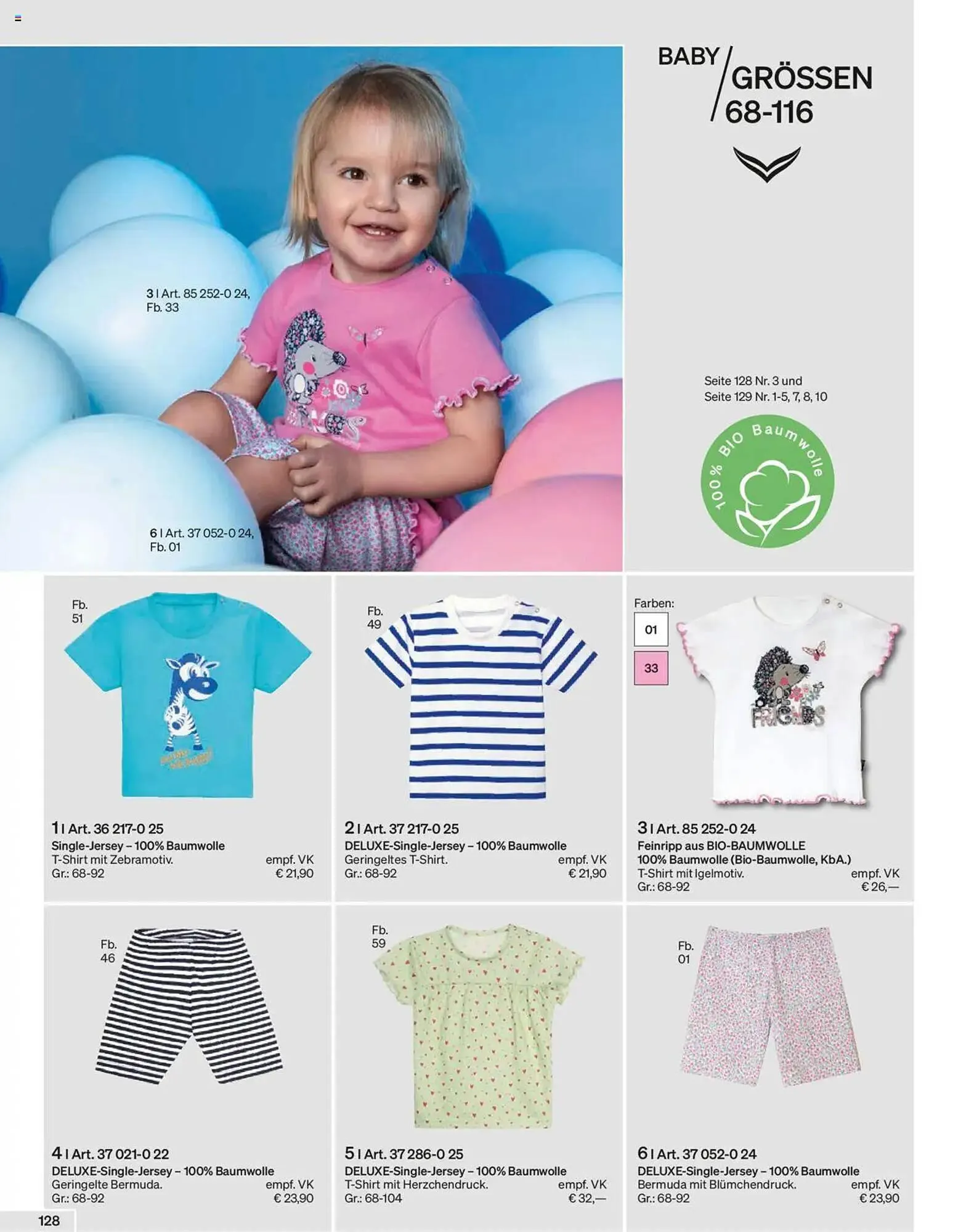 Trigema Prospekt von 17. Februar bis 17. August 2025 - Prospekt seite 128