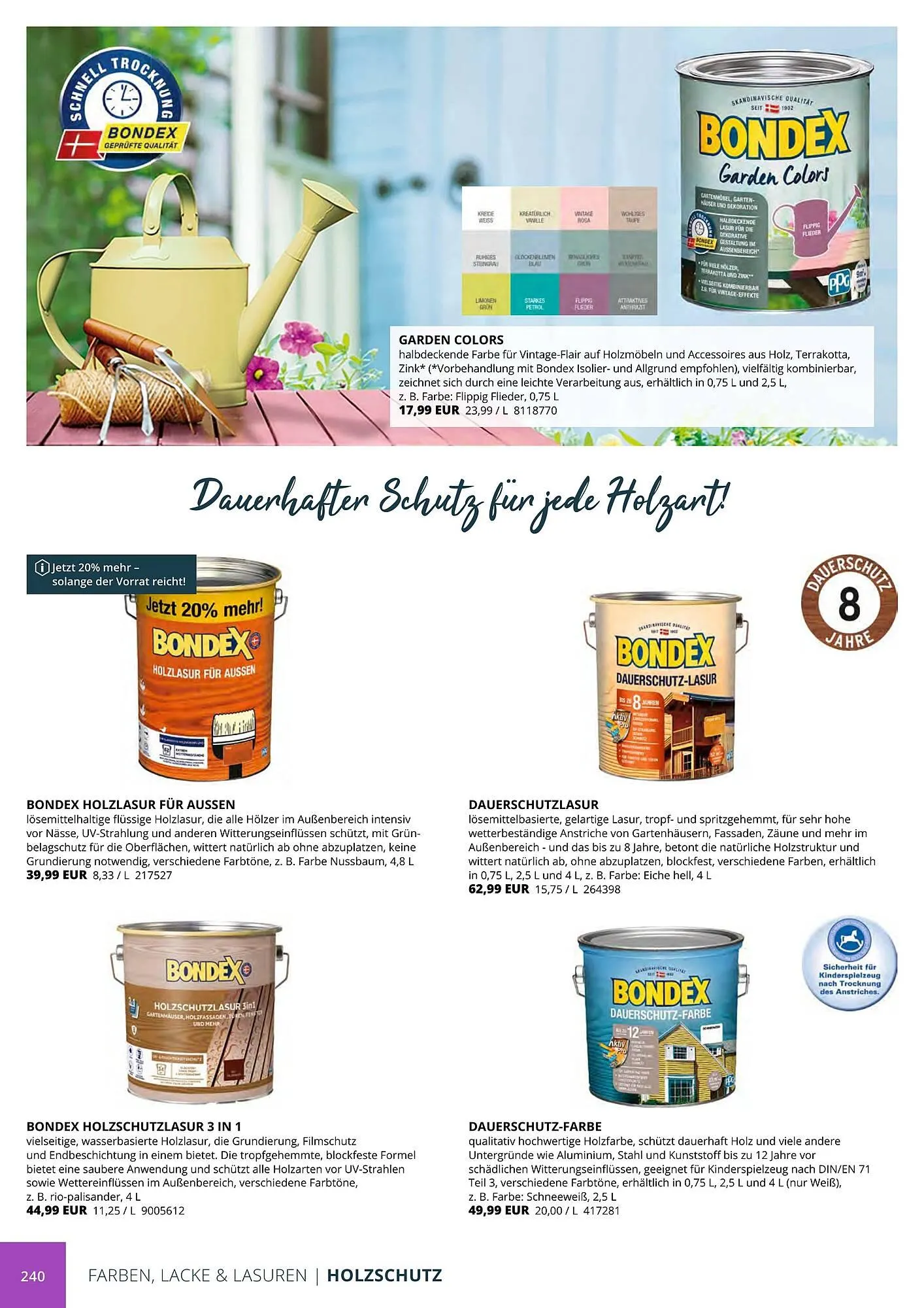 BBM Baumarkt Prospekt von 20. April bis 31. Dezember 2025 - Prospekt seite 248