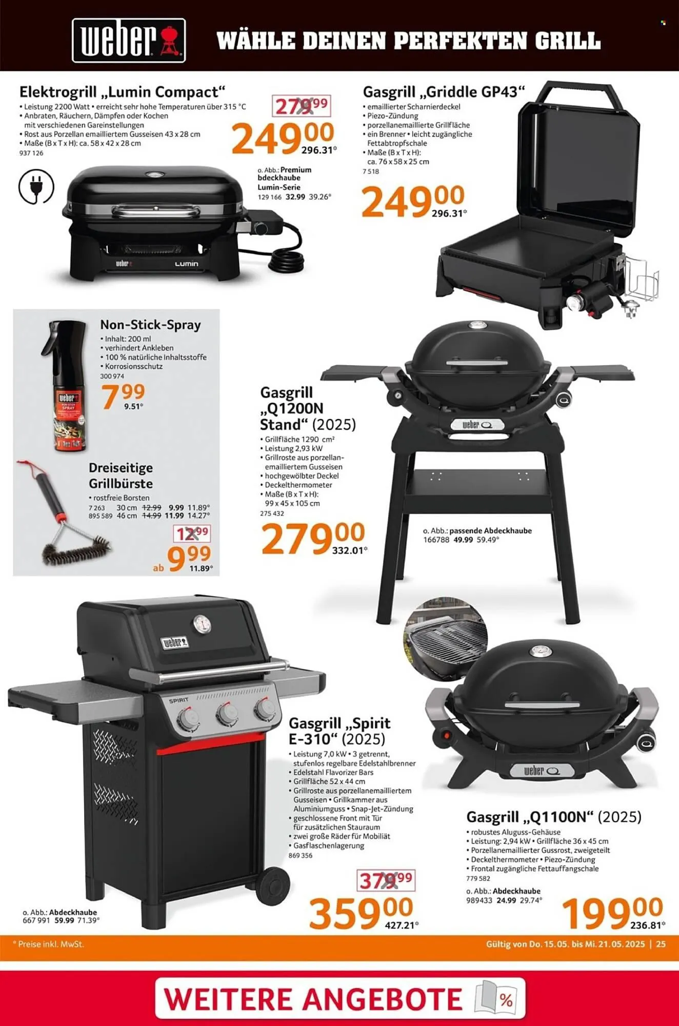 Selgros Prospekt von 15. Mai bis 21. Mai 2025 - Prospekt seite 25