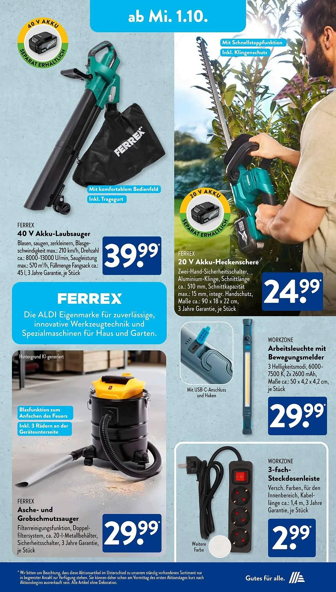 Aldi Süd Prospekt von 29. September bis 5. Oktober 2025 - Prospekt seite 10