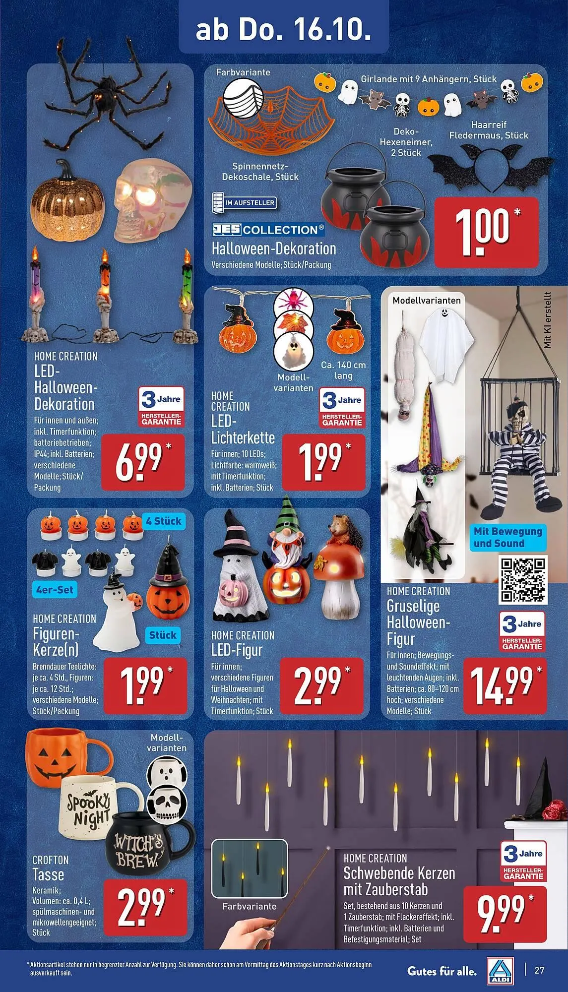 Aldi Nord Prospekt von 13. Oktober bis 19. Oktober 2025 - Prospekt seite 27