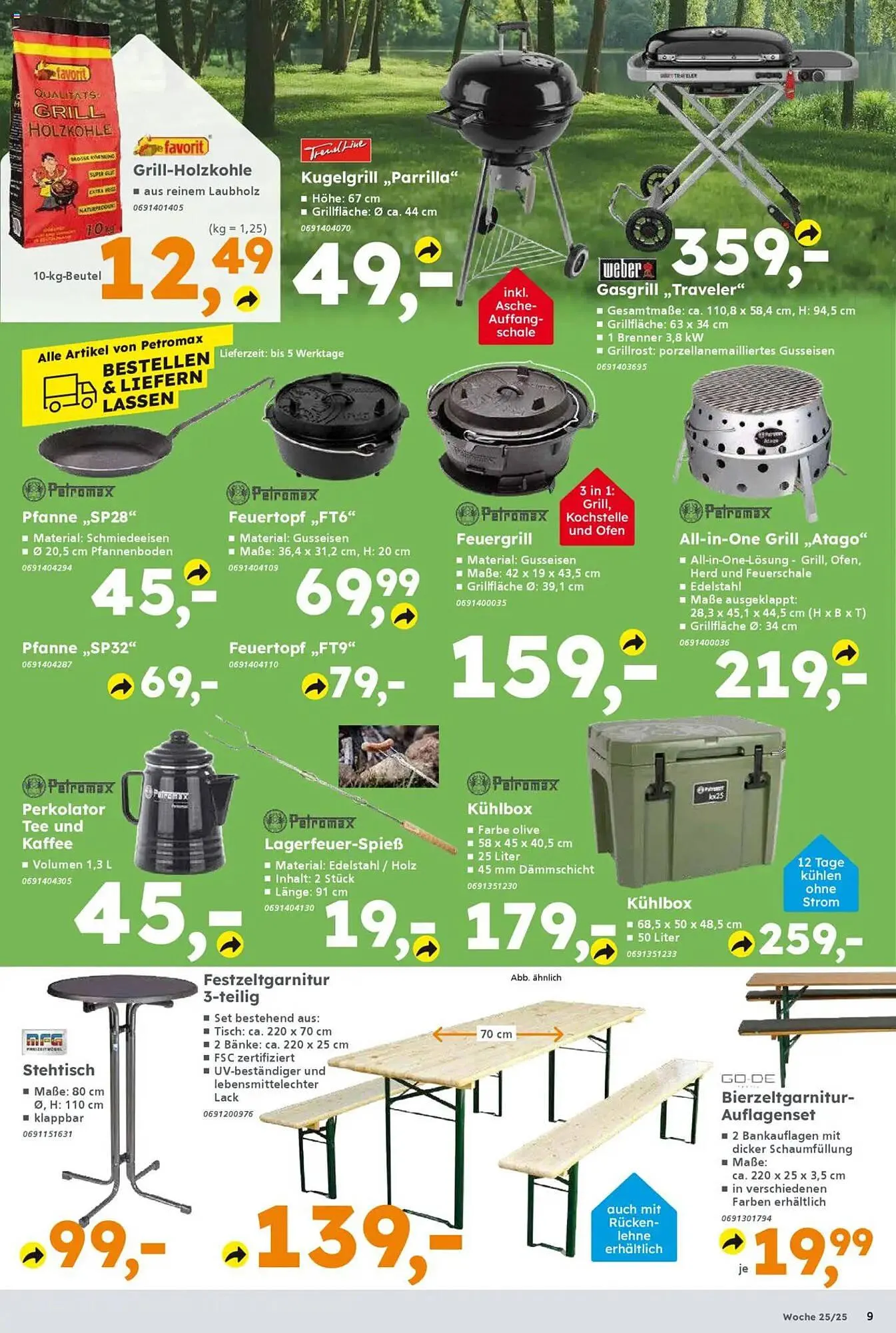 Globus Baumarkt Prospekt von 16. Juni bis 21. Juni 2025 - Prospekt seite 9