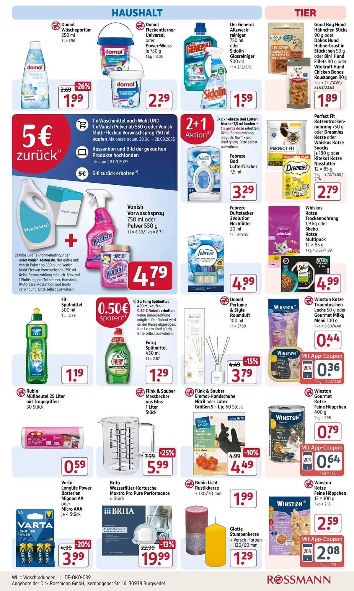 Rossmann Prospekt von 4. August bis 8. August 2025 - Prospekt seite 17