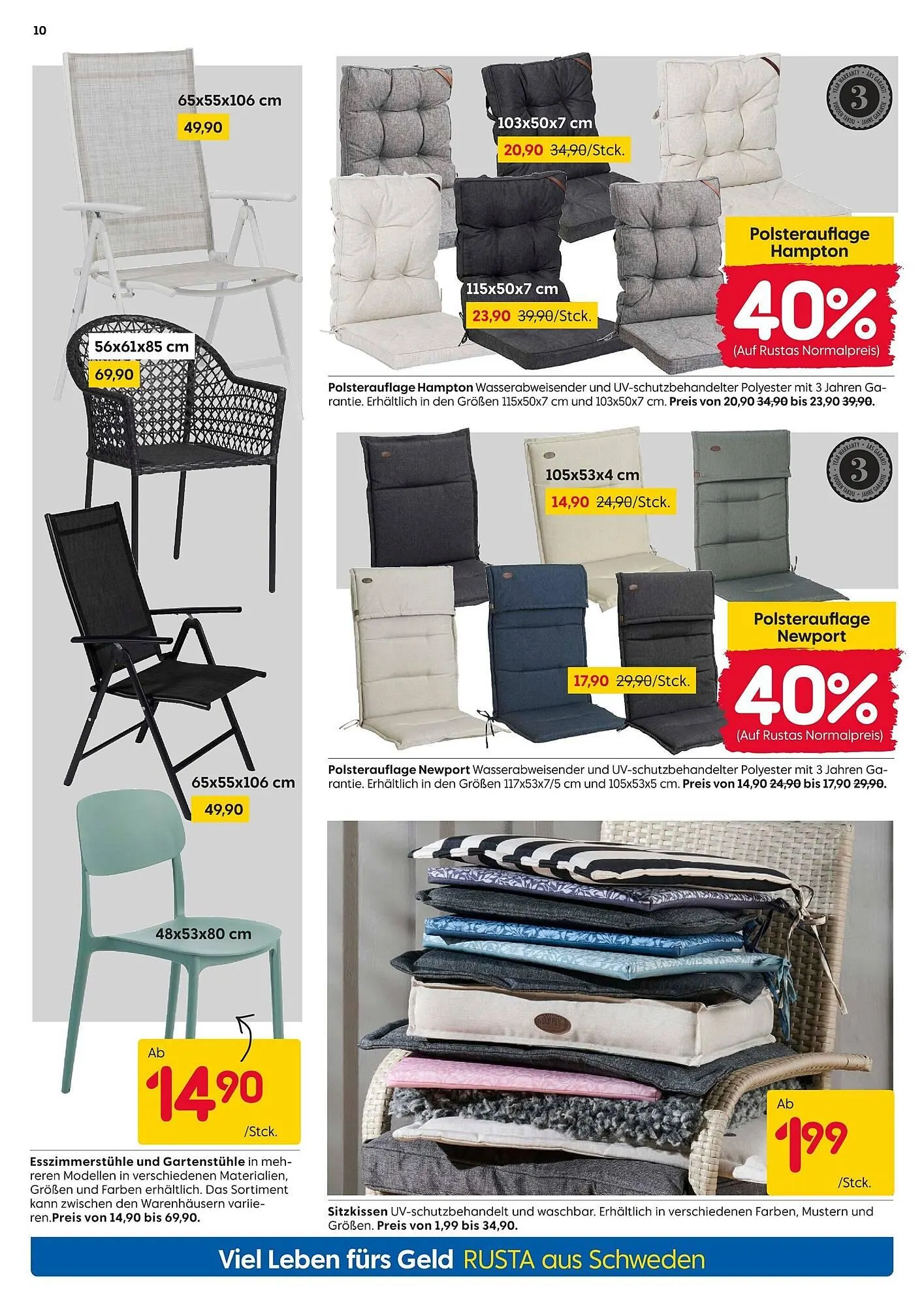 Rusta Prospekt von 4. April bis 10. April 2026 - Prospekt seite 10