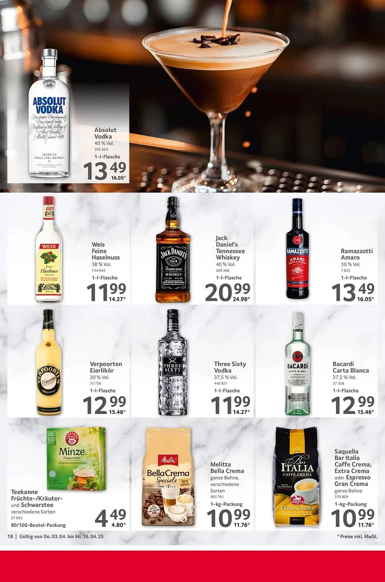 Selgros Prospekt von 3. April bis 16. April 2025 - Prospekt seite 18