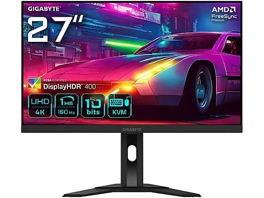 GIGABYTE M27UA 27 Zoll UHD 4K Gaming Monitor (1 ms Reaktionszeit , 60 Hz nativ)