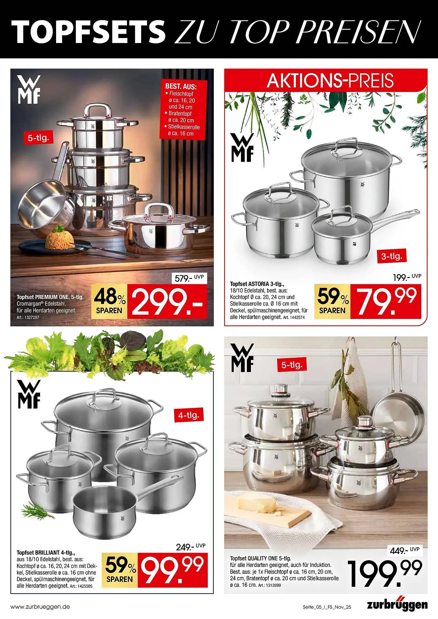 Zurbrüggen Prospekt von 31. Oktober bis 30. November 2025 - Prospekt seite 5