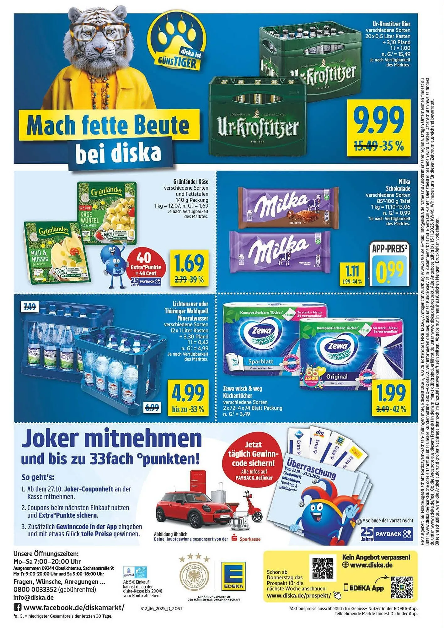 Diska Prospekt von 10. November bis 15. November 2025 - Prospekt seite 12