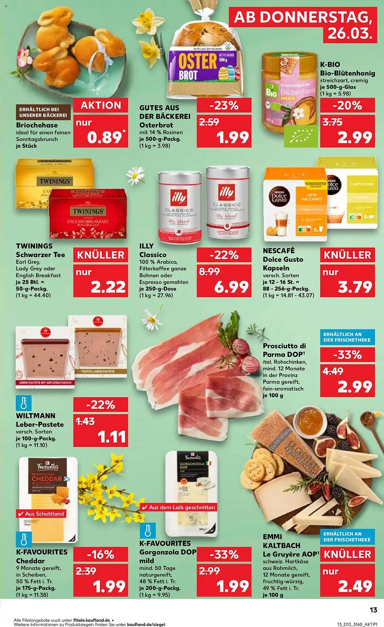 Kaufland Prospekt von 26. März bis 1. April 2026 - Prospekt seite 13