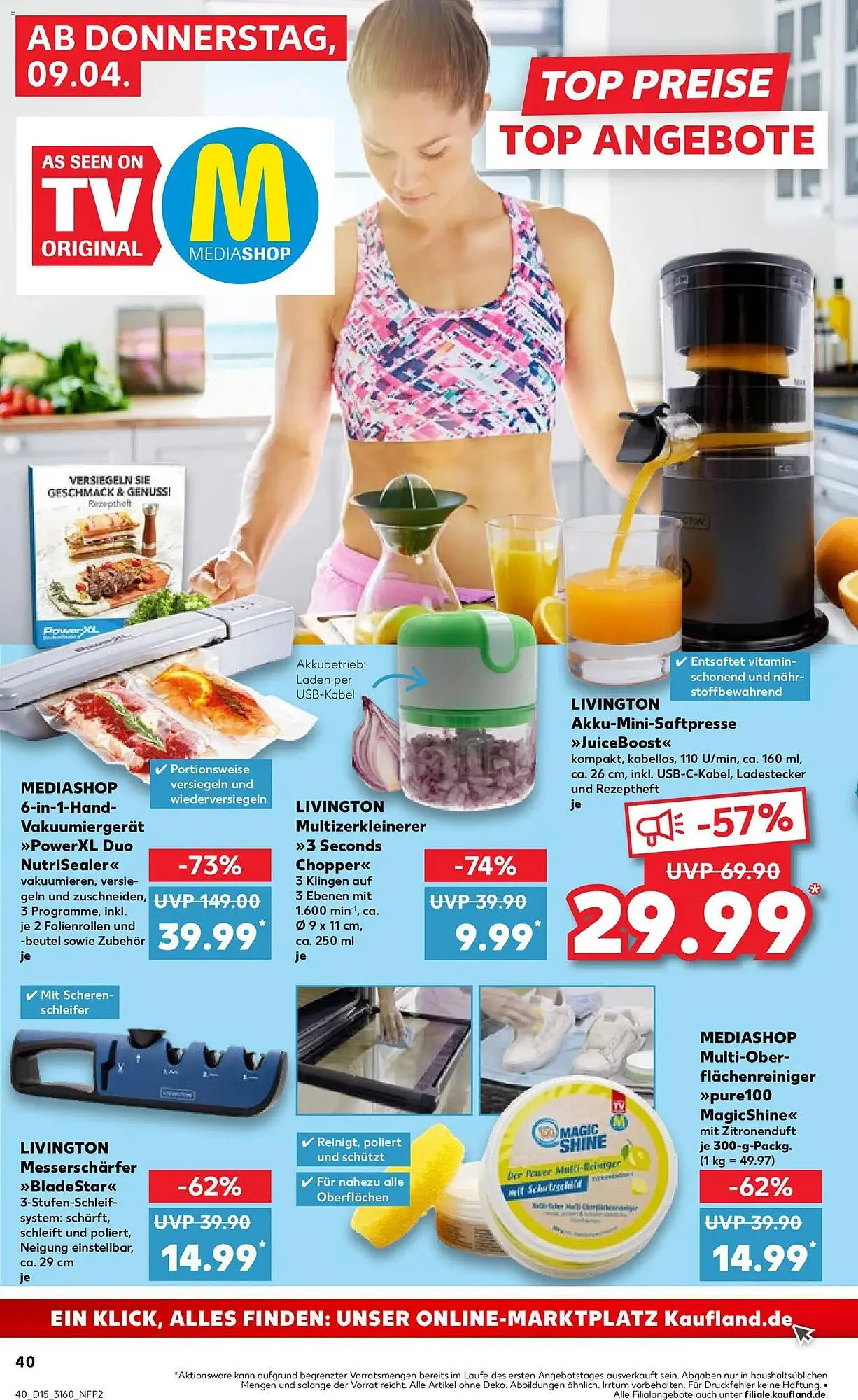 Kaufland Prospekt von 9. April bis 15. April 2026 - Prospekt seite 40