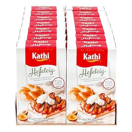 Kathi Hefeteig 400 g, 14er Pack