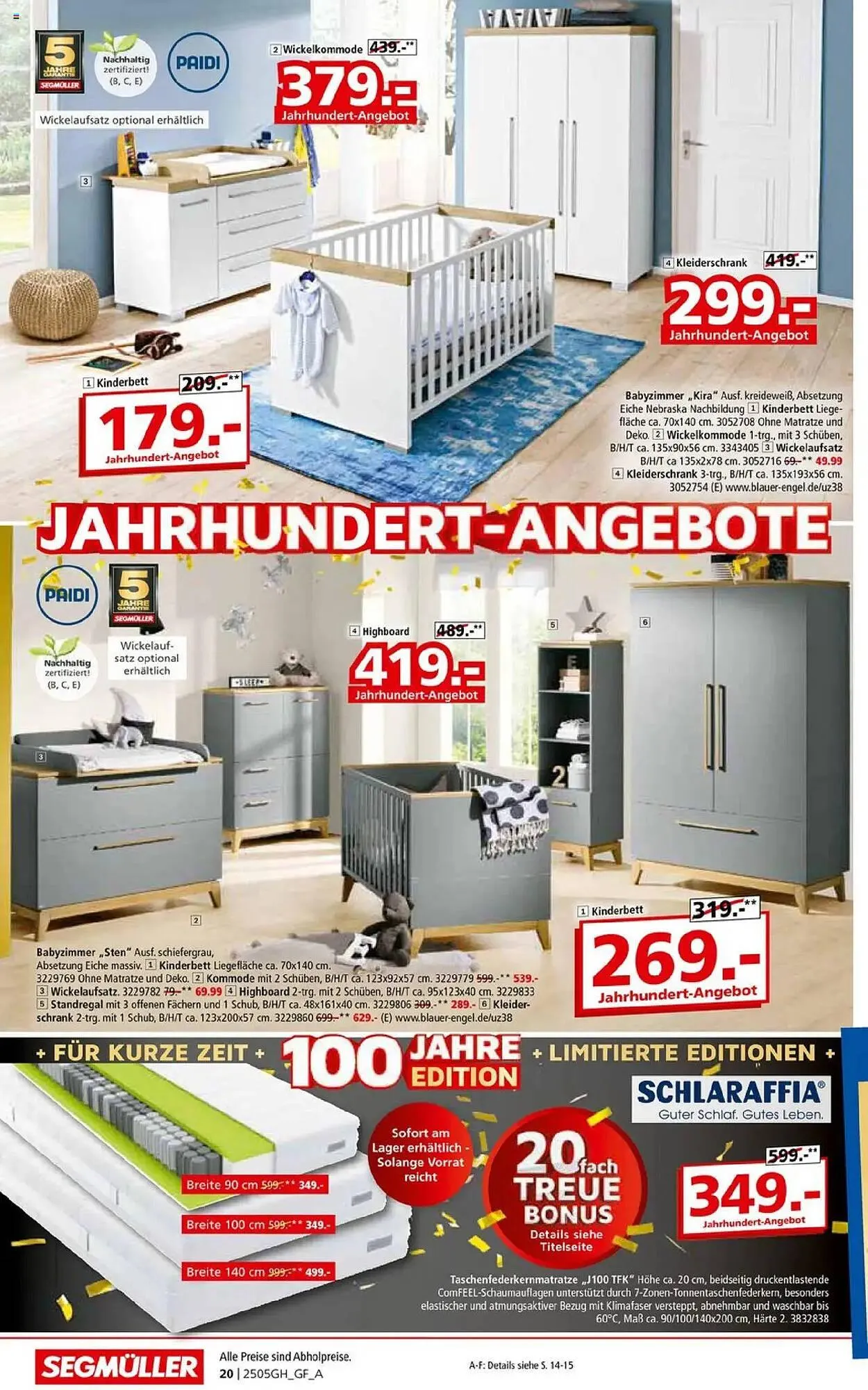 Segmüller Prospekt von 19. April bis 26. April 2025 - Prospekt seite 32