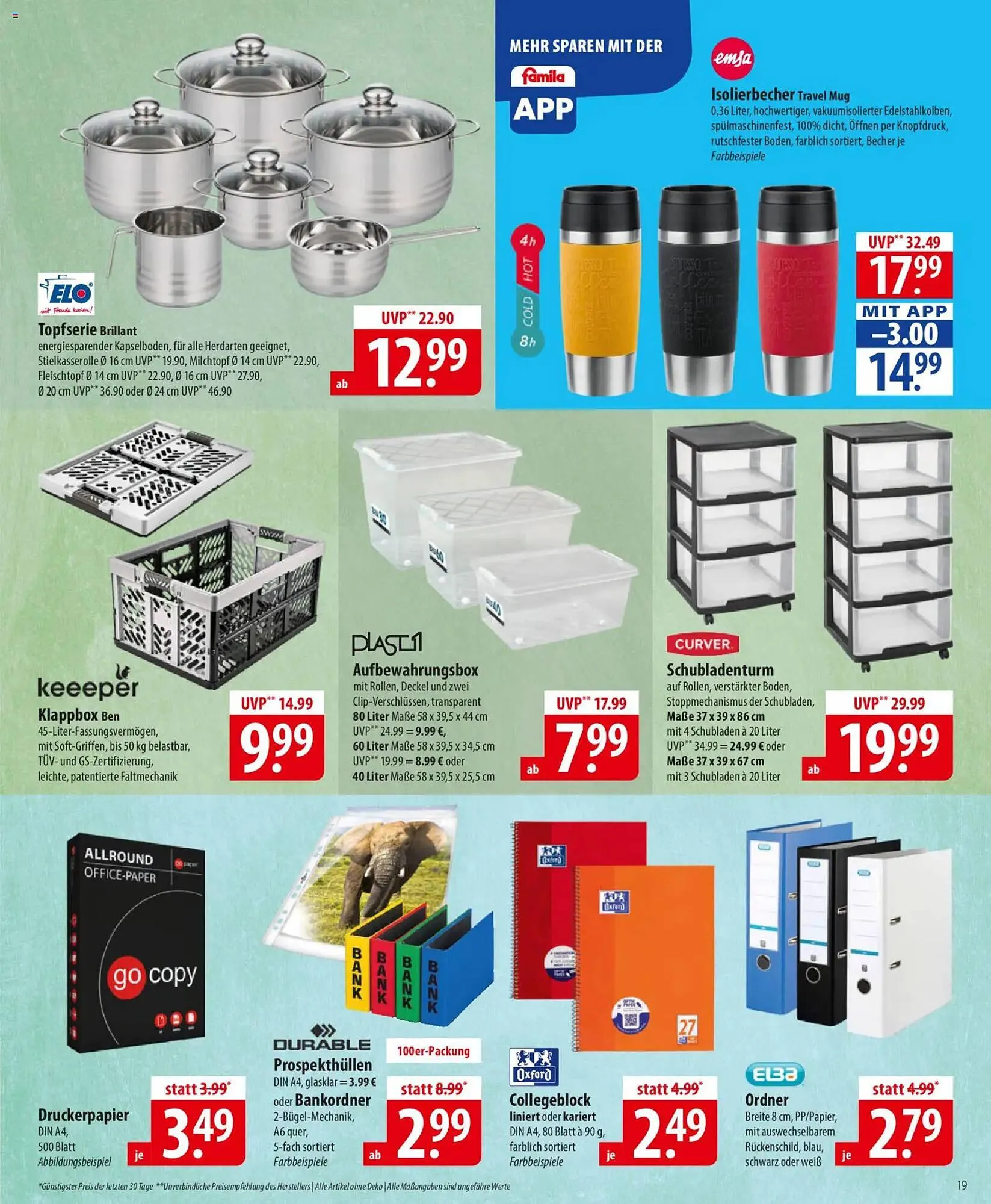 Famila Nord Ost Prospekt von 5. Januar bis 10. Januar 2026 - Prospekt seite 19