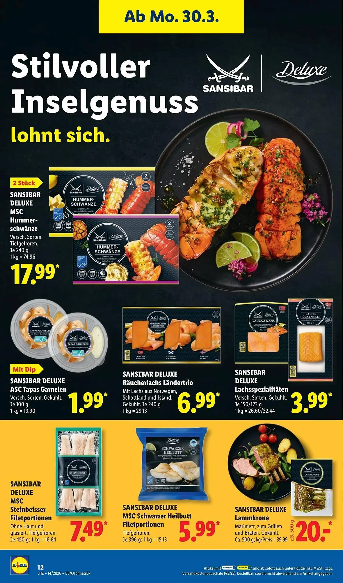 Lidl Prospekt von 30. März bis 5. April 2026 - Prospekt seite 28